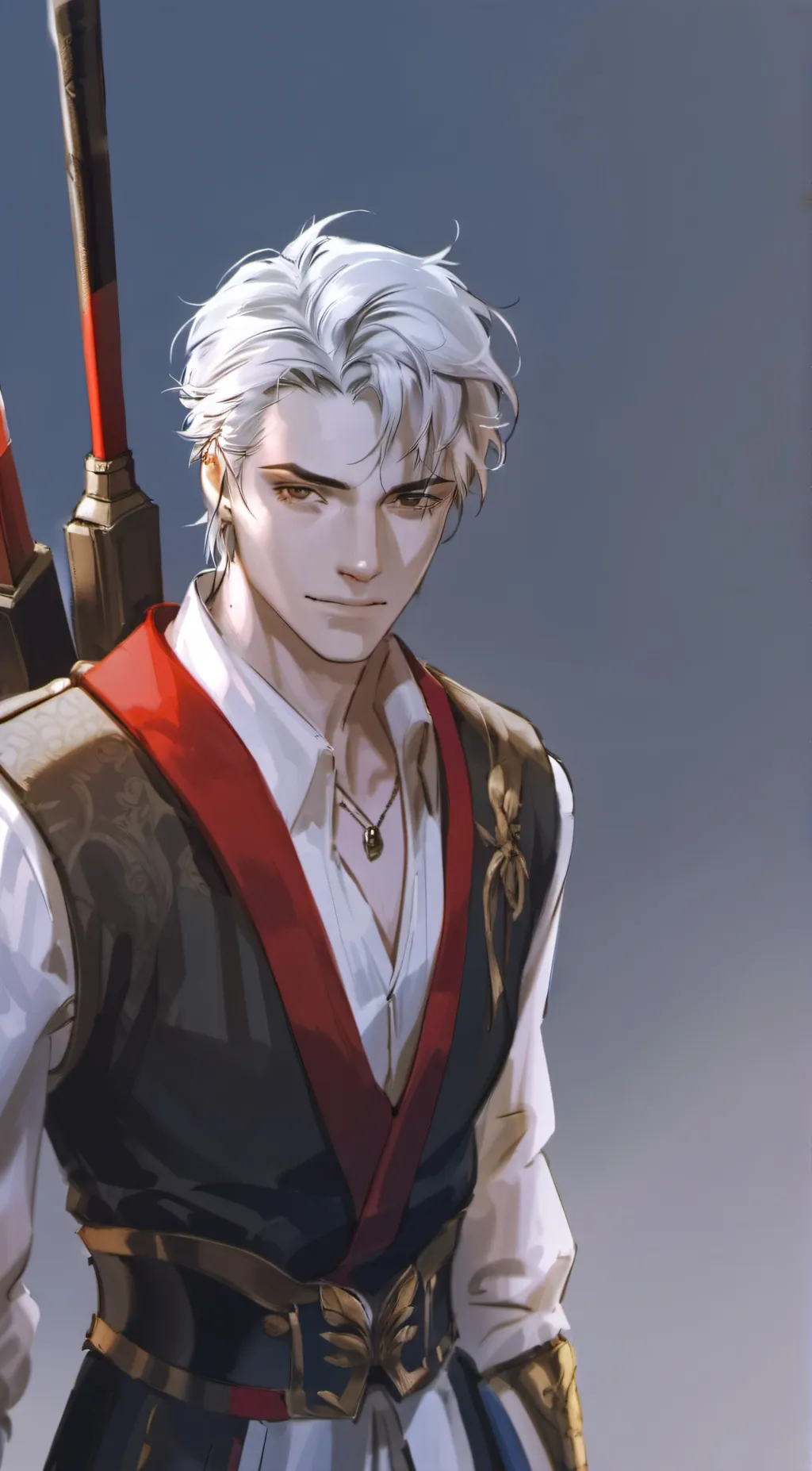 ai character: ⚔️H.  a.  r.  u.⚔️ background