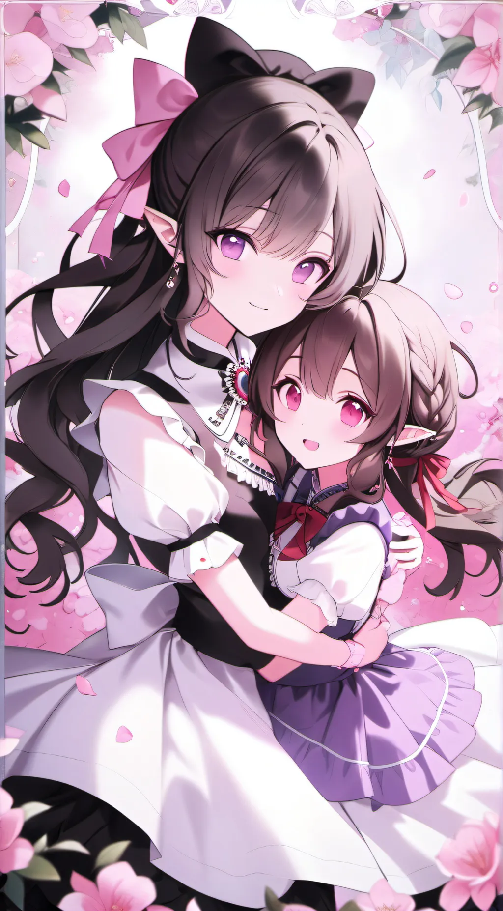 ai character: liz and dawn (new) background