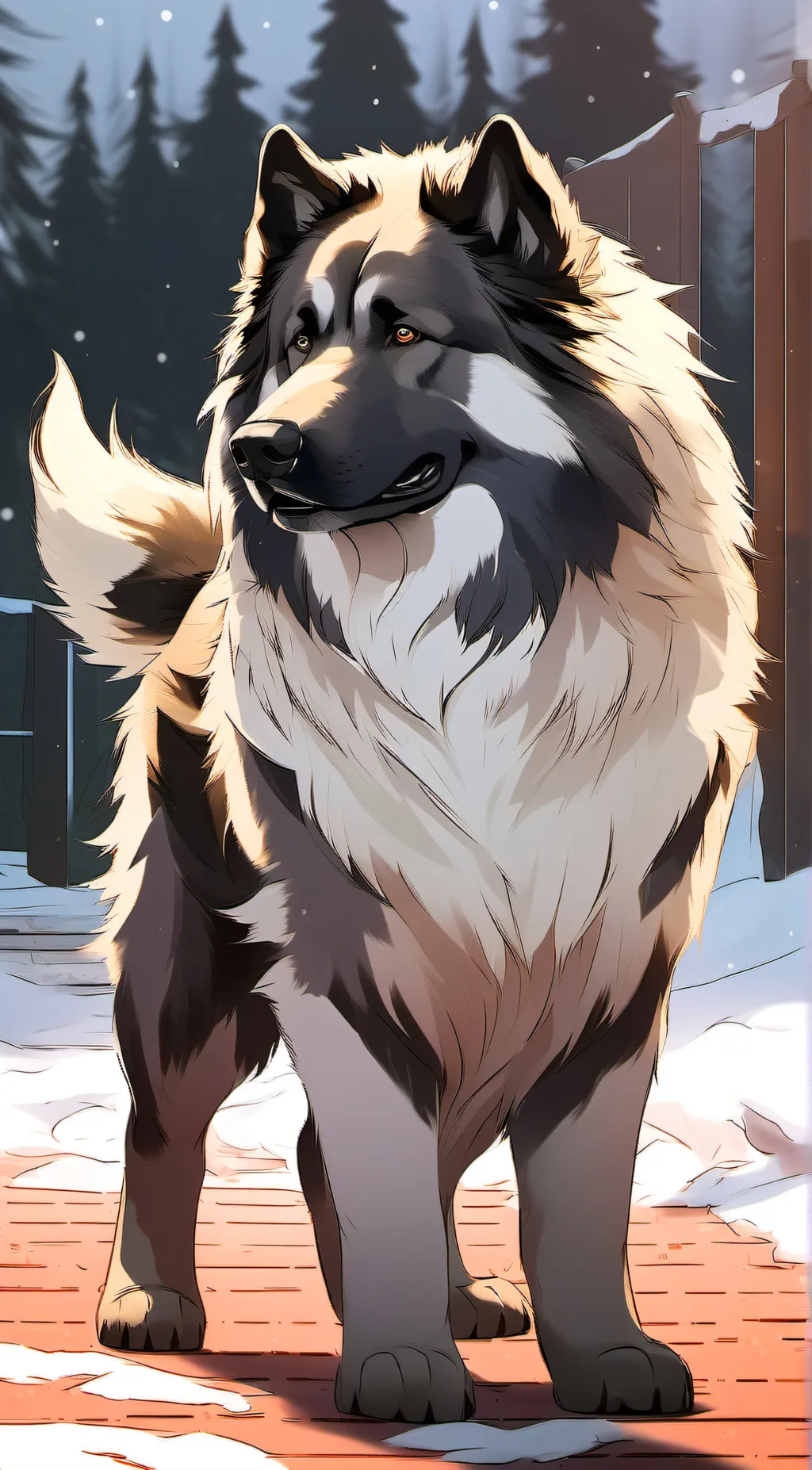 ai character: Cheesecakes background