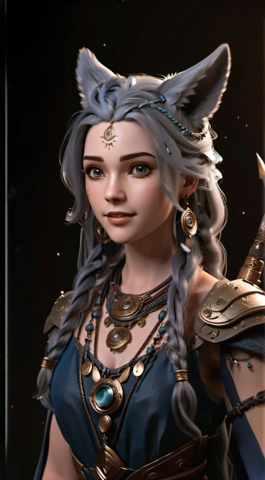 ai character: Saga background