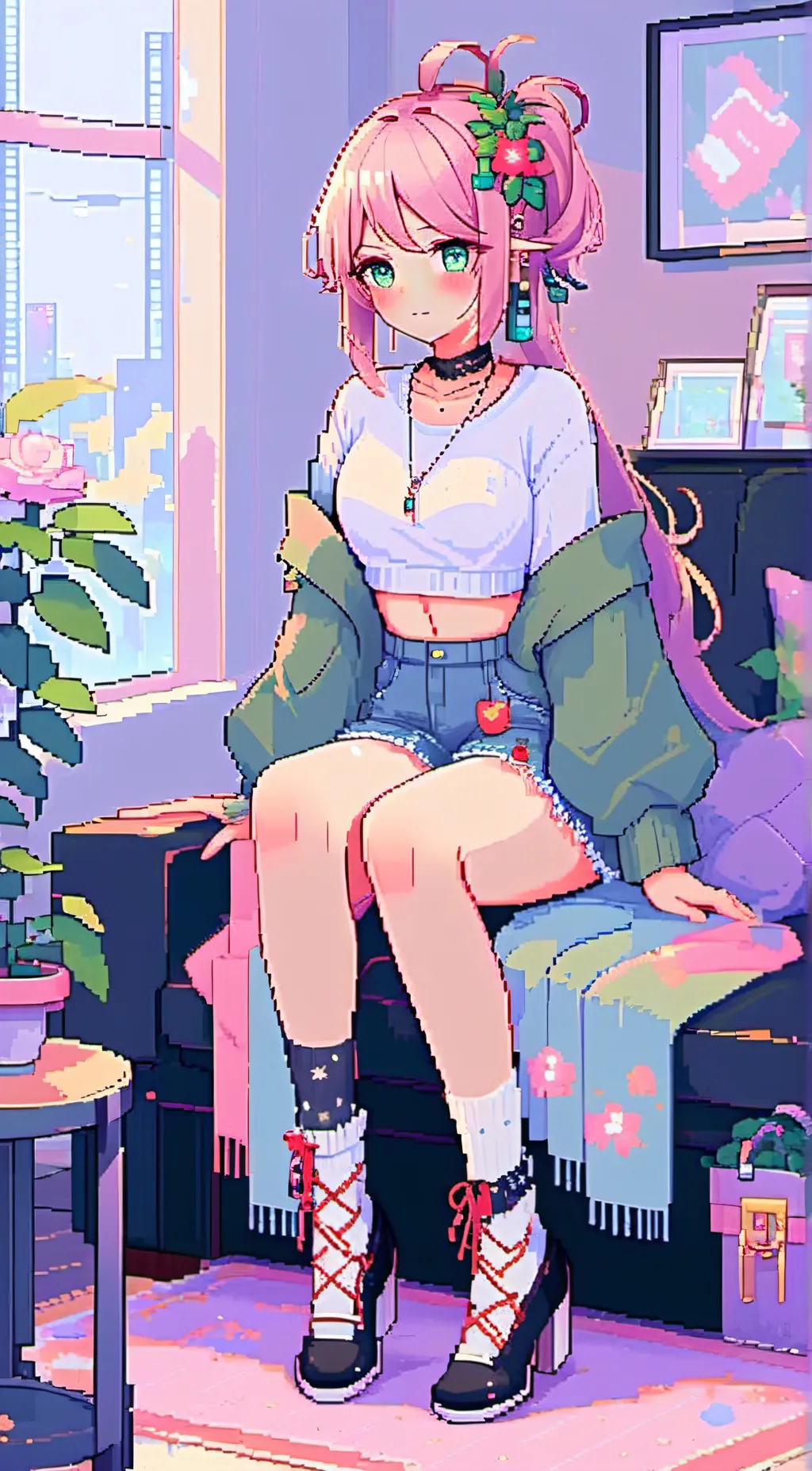 ai character: sammy background