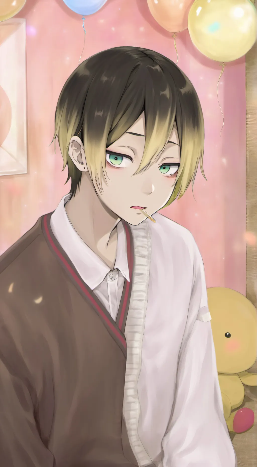 ai character: Leo background