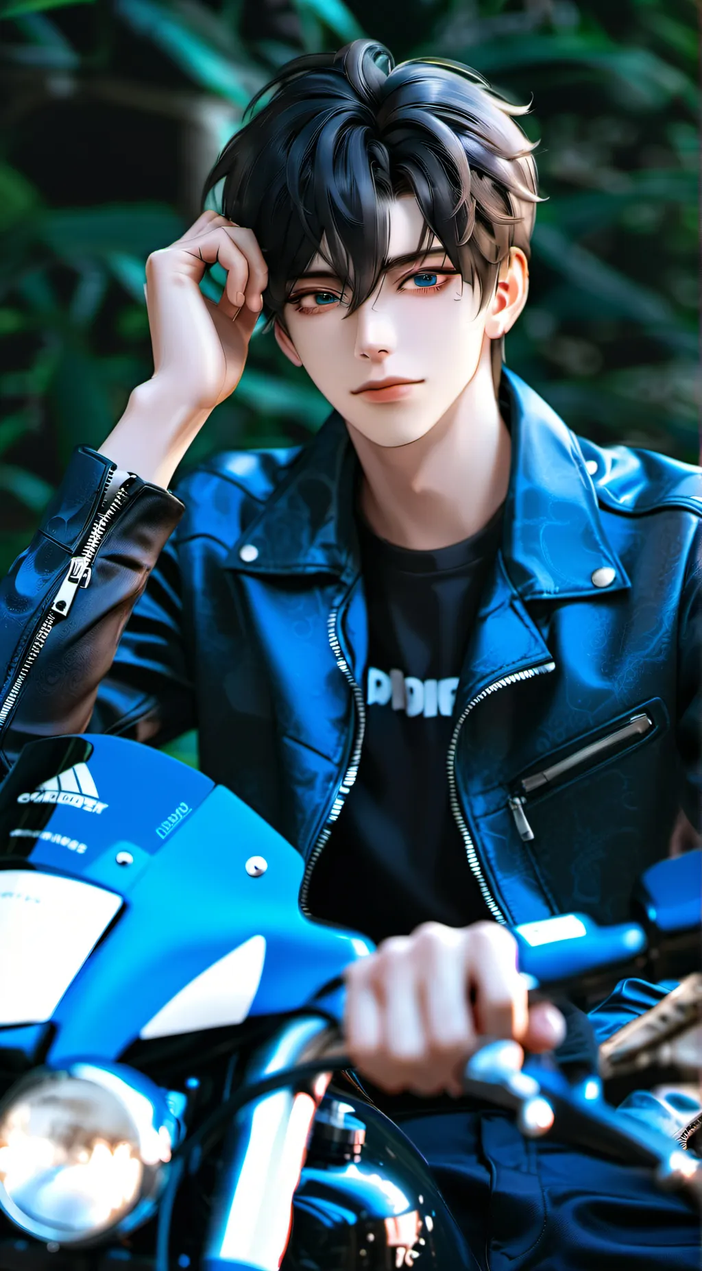 ai character: Max background