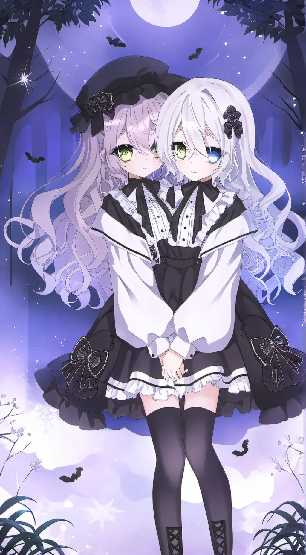 ai character: the twins ✨  background