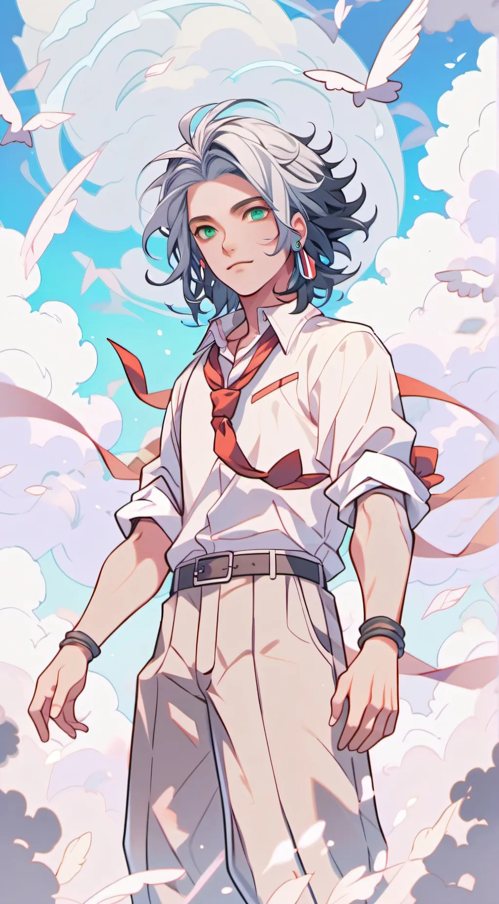 ai character: Kian background