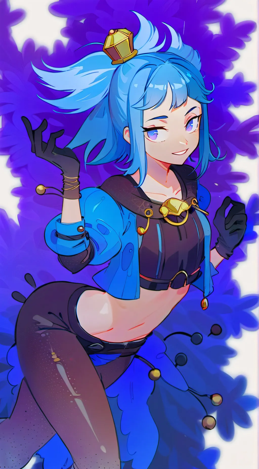 ai character: Sonia The hedgehog background