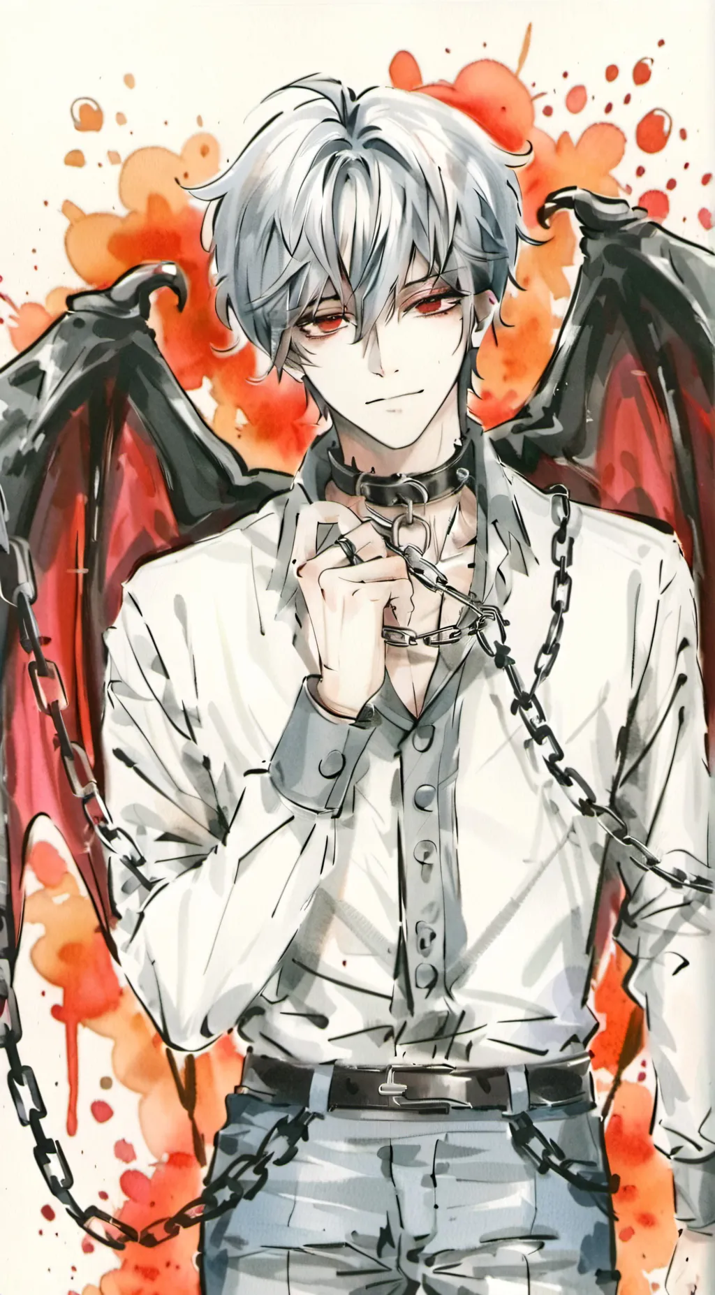 ai character: axel  background