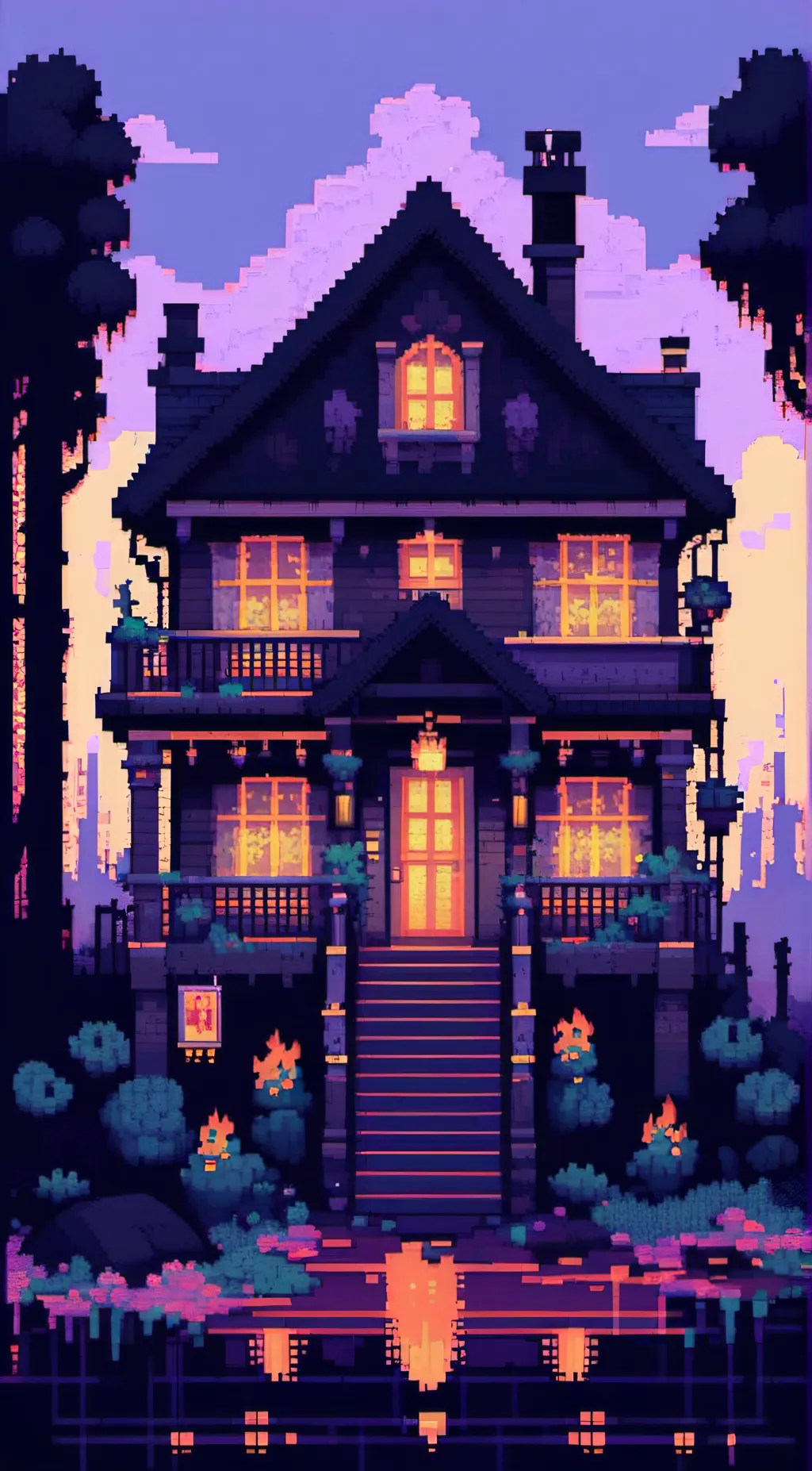 ai character: Hazbin roommates background