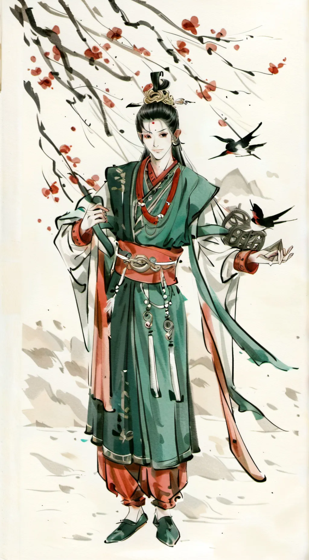 ai character: Jiang background