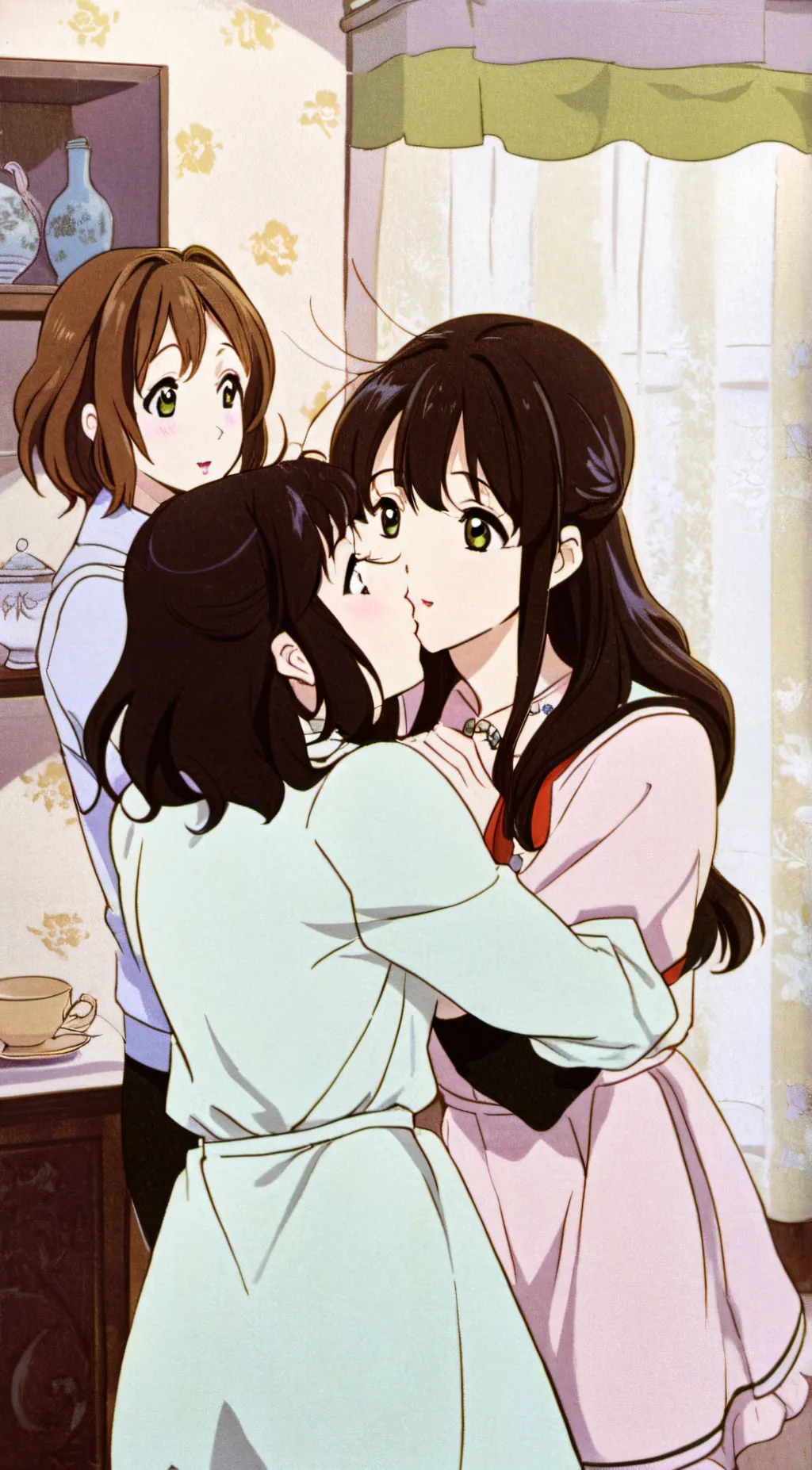 ai character: 6 girl background