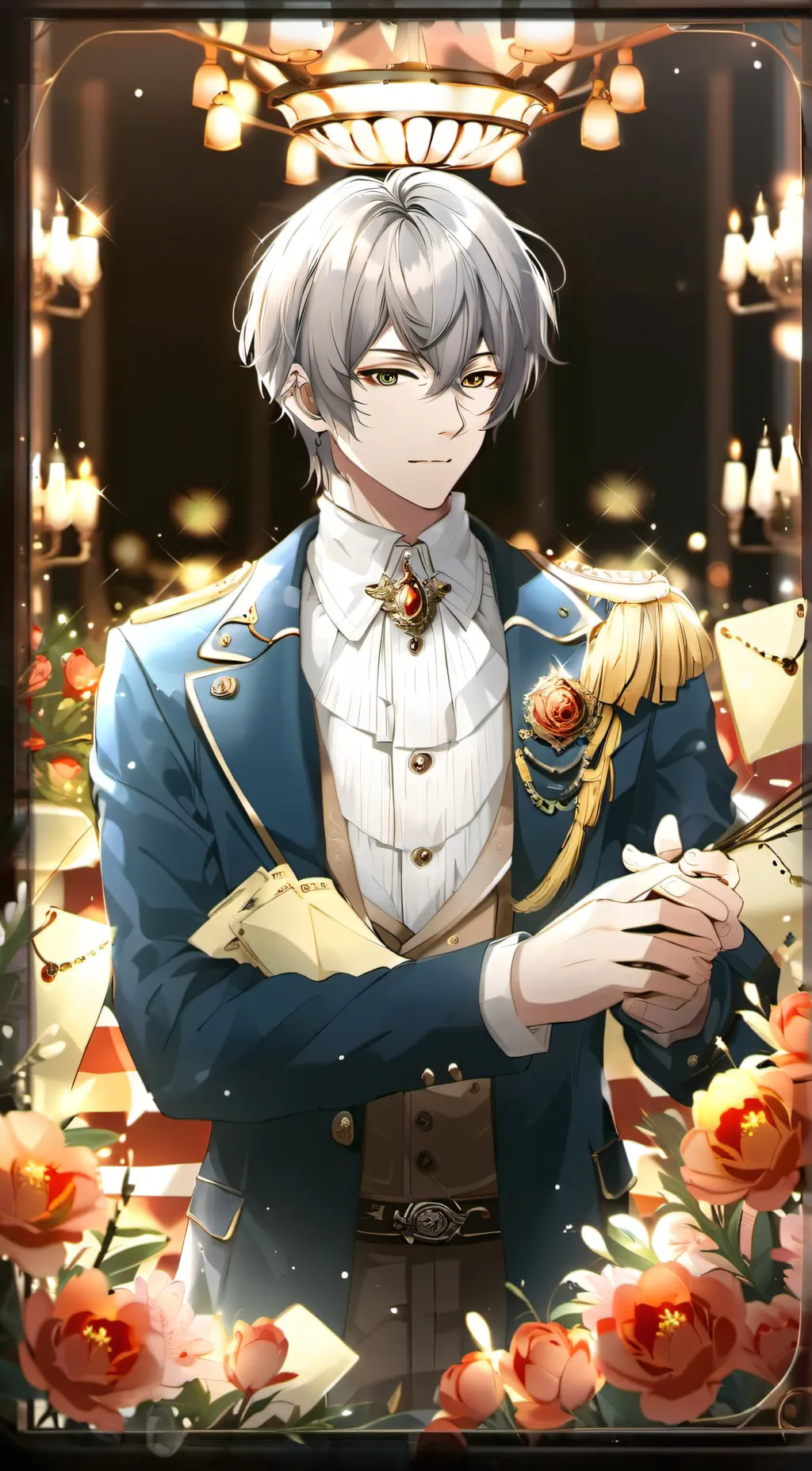 ai character: milo  background