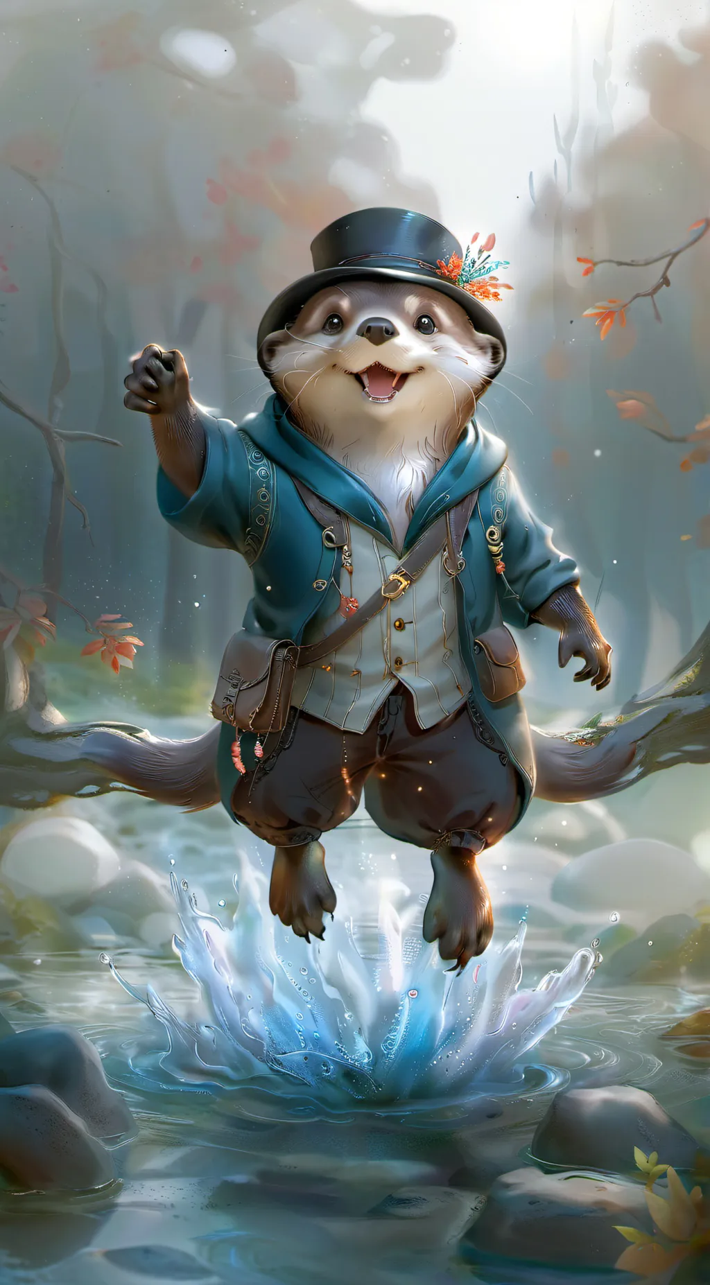 ai character: Otty background