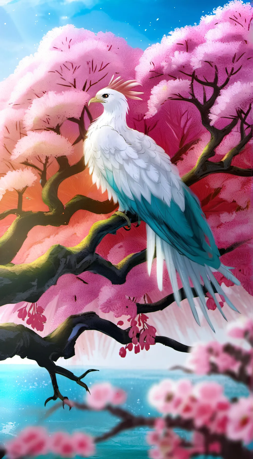 ai character: Flare background