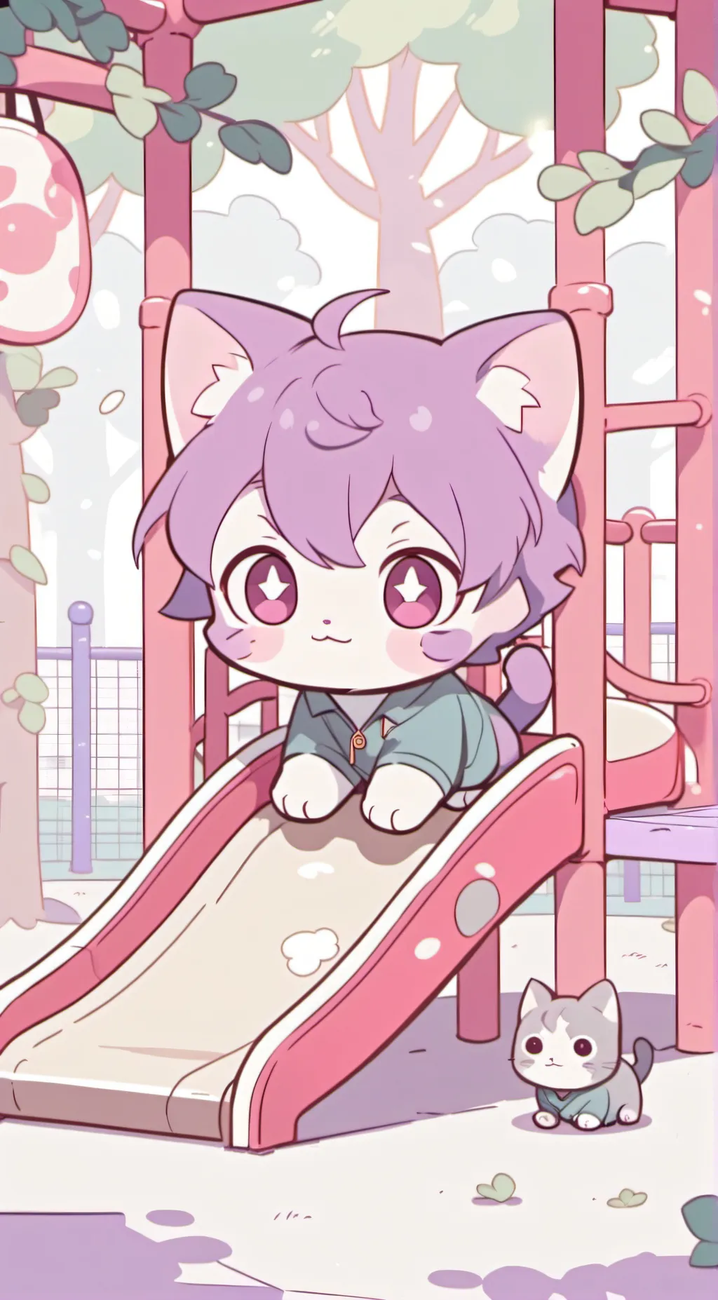 ai character: Catnap background