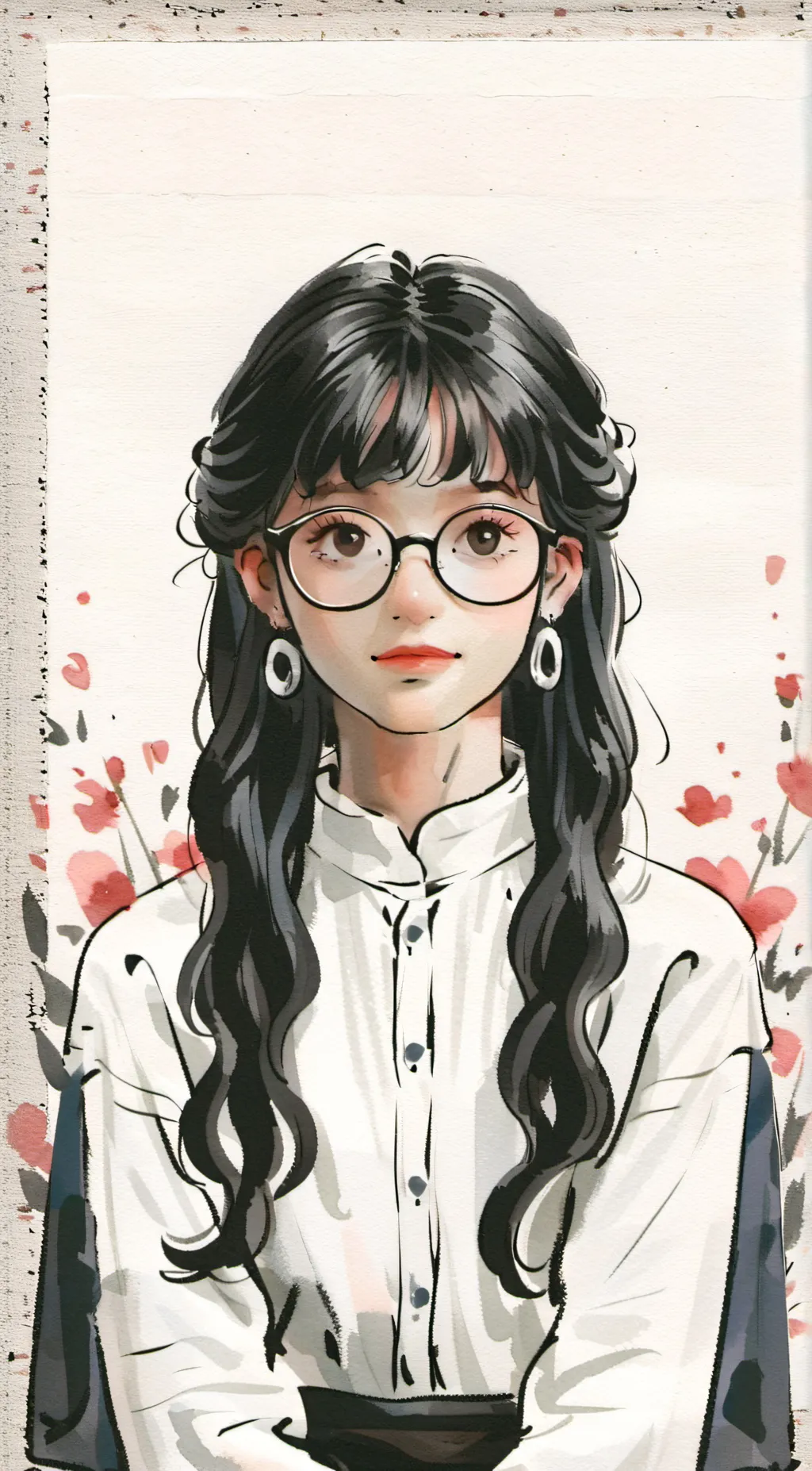 ai character: florenza  background