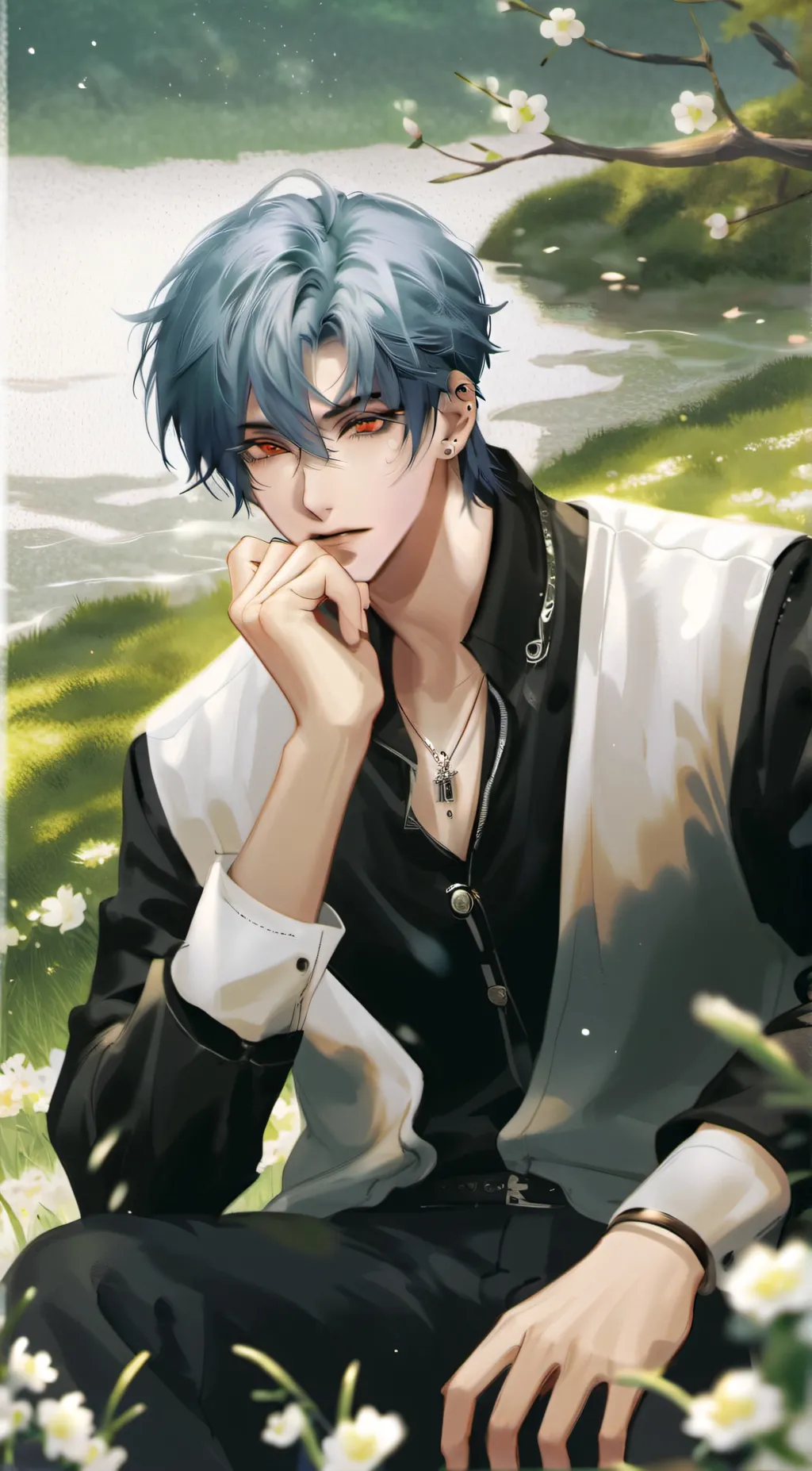 ai character: 💙💸Alex💸💙 background