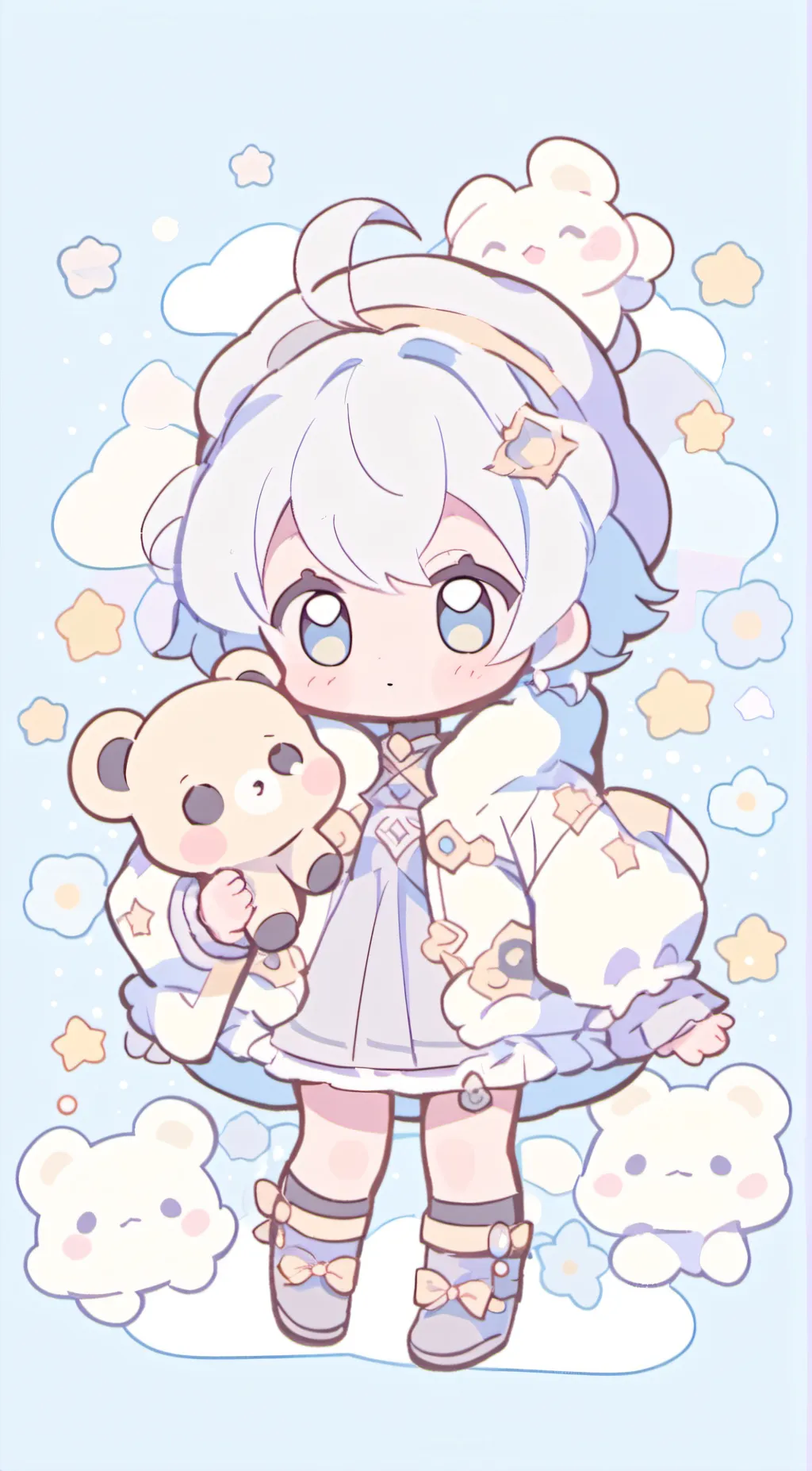 ai character: milo background