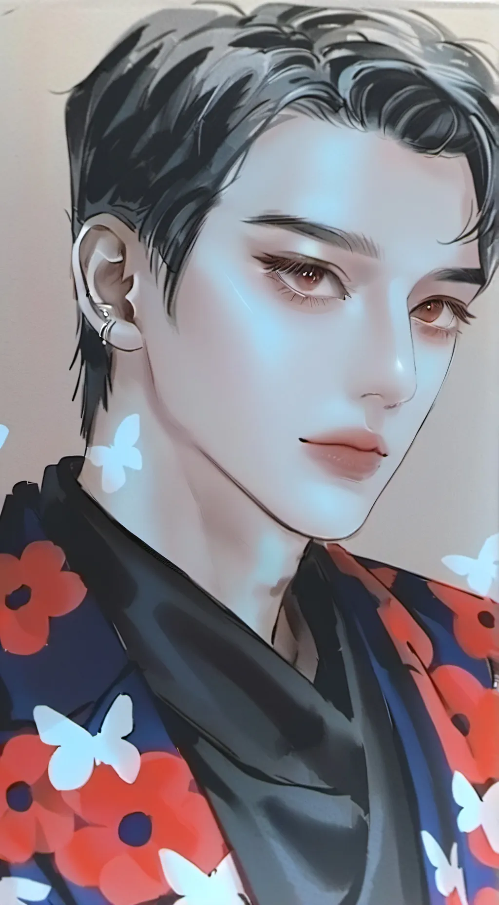 ai character: Leo ♡☆~😏 background