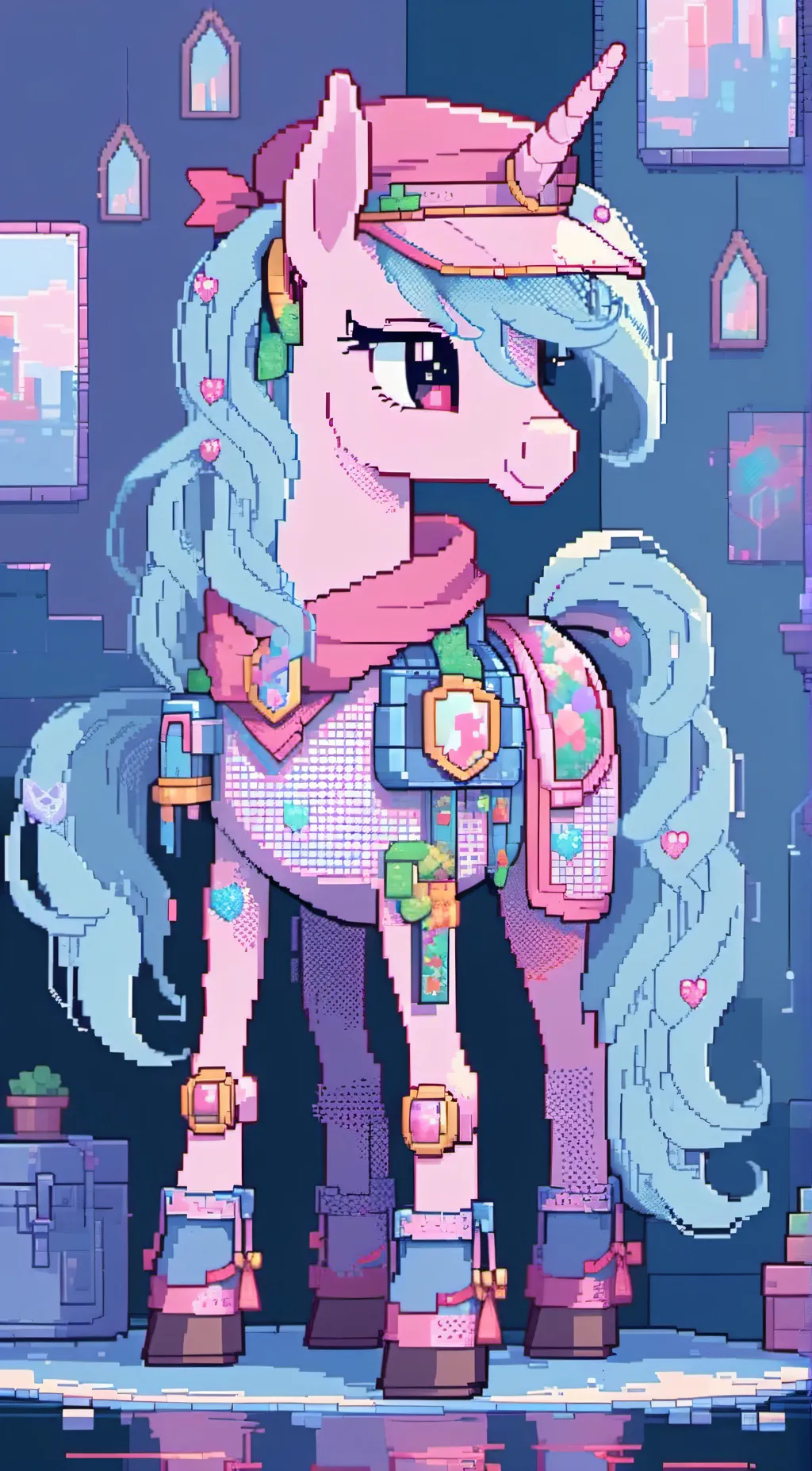 ai character: MLP background