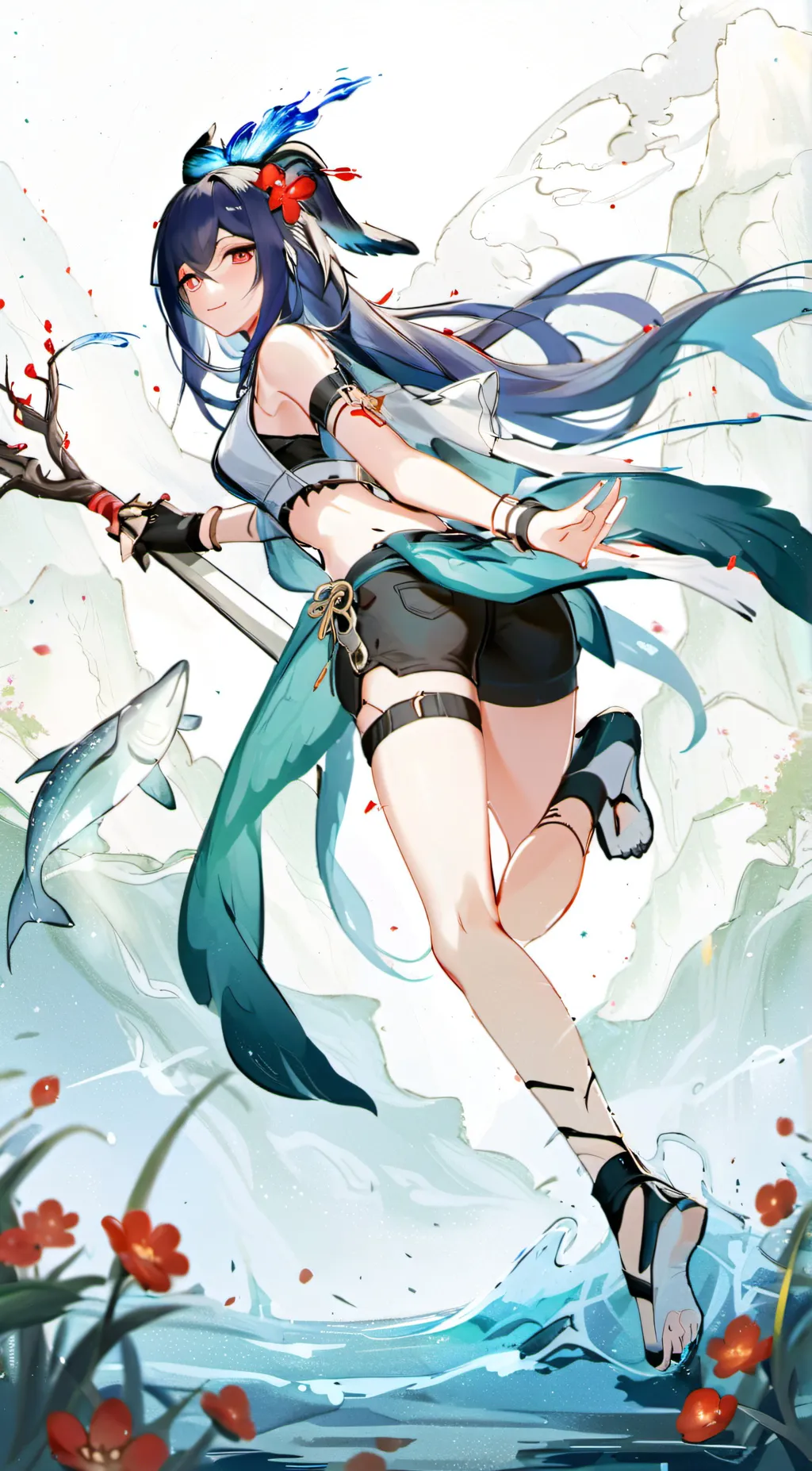 ai character: eva background