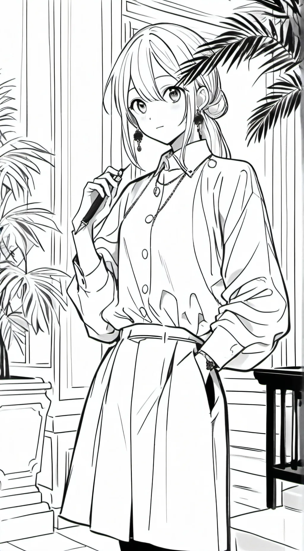 ai character: has been Hotel background