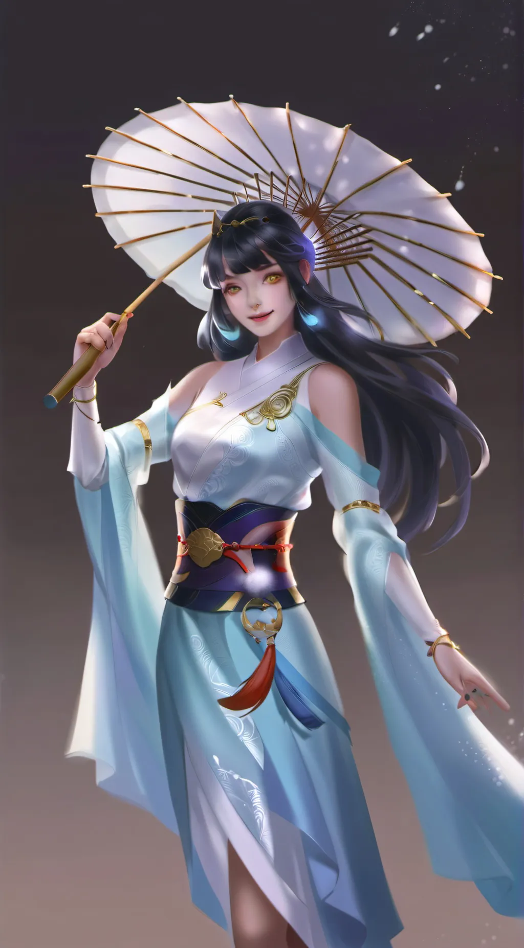 ai character: Kagura background