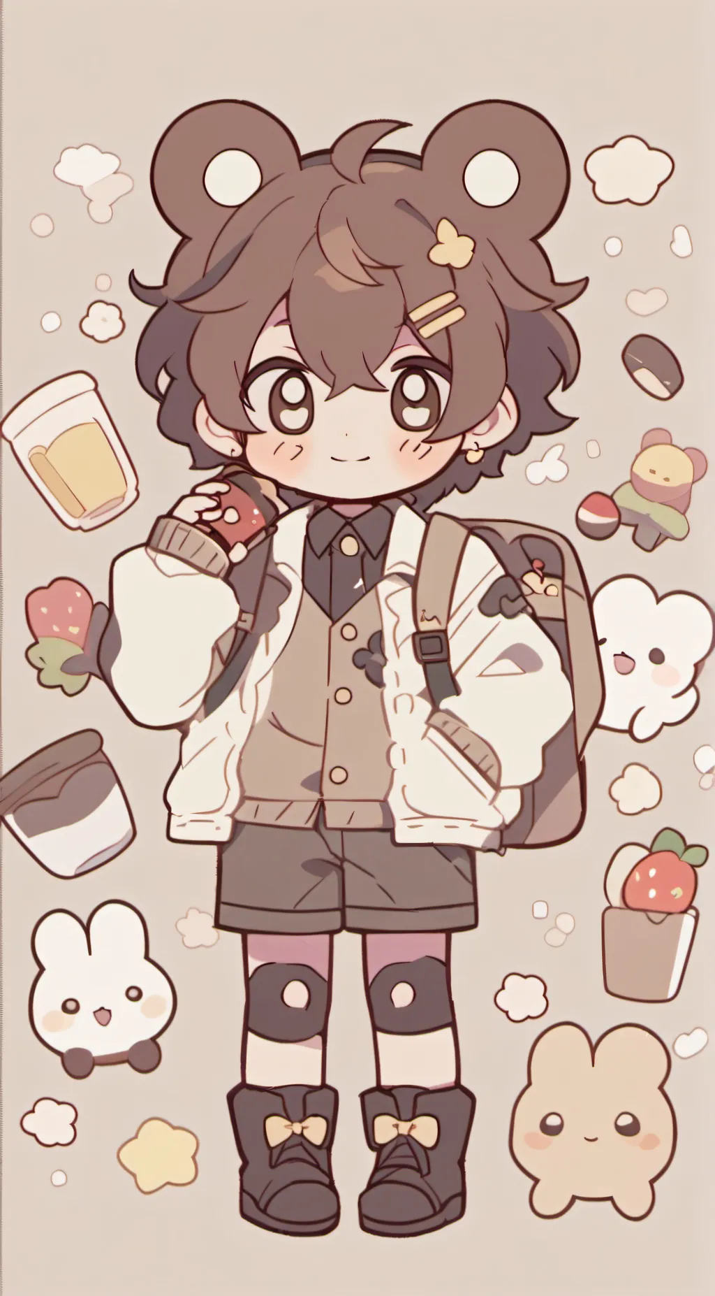 ai character: Sprinkles background