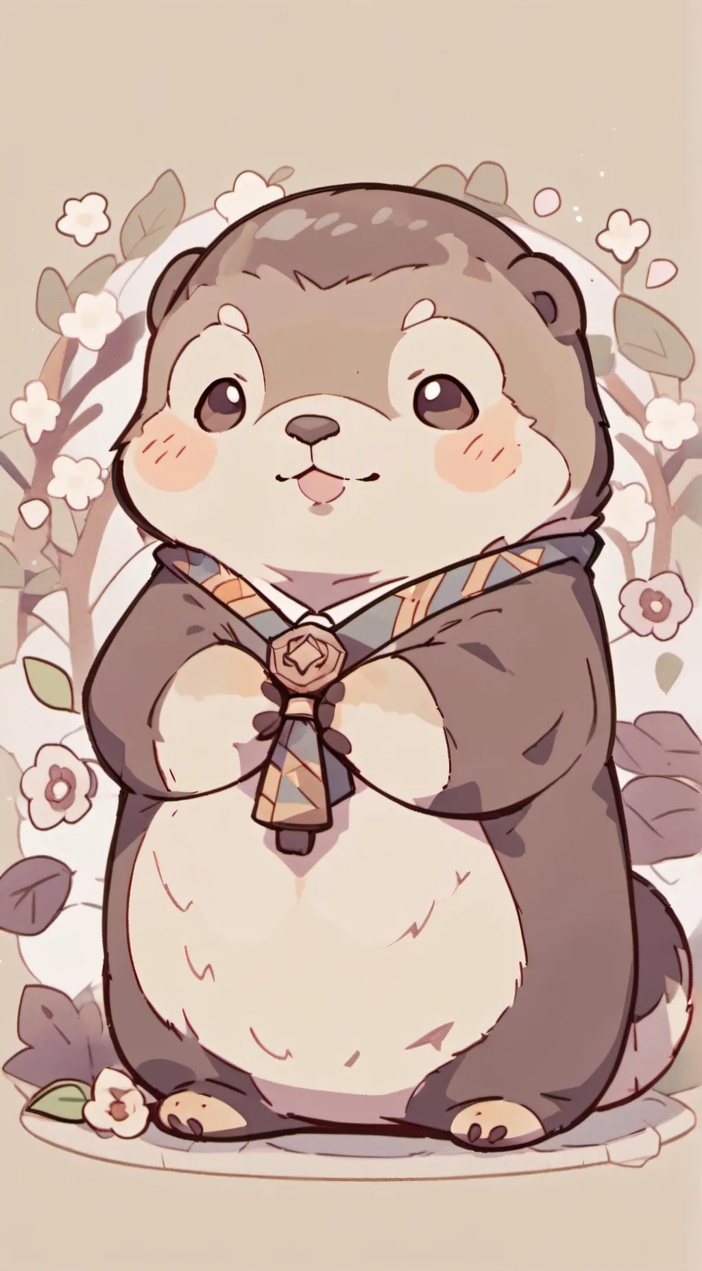 ai character: Lily background