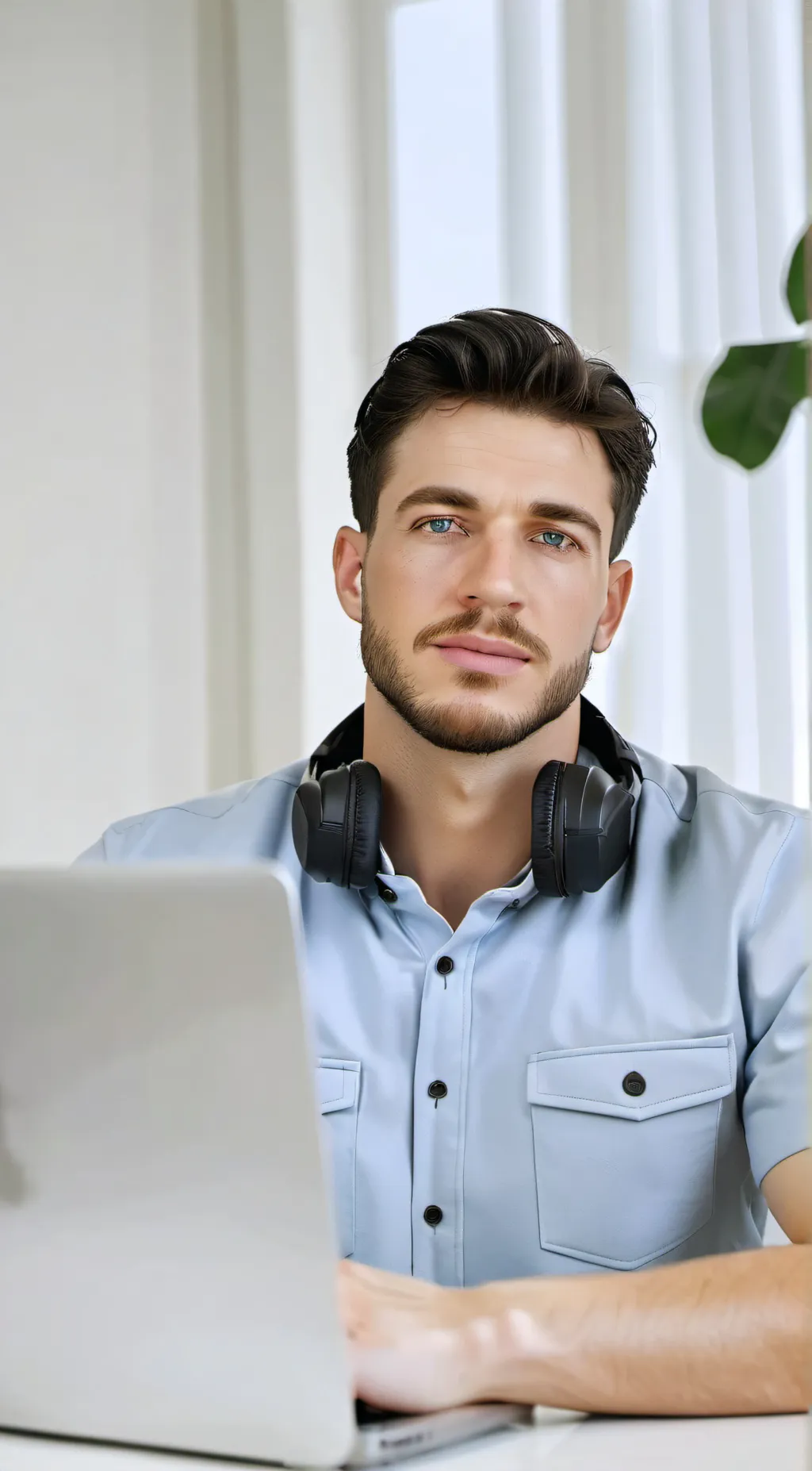 ai character: Noah  background