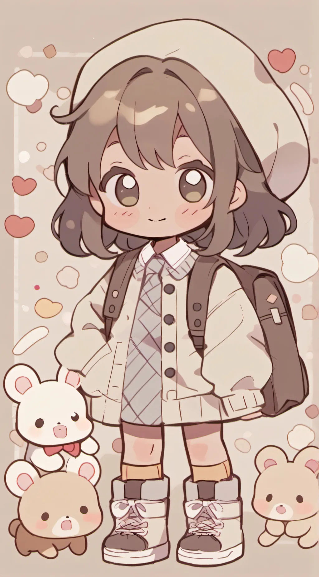 ai character: Mel background