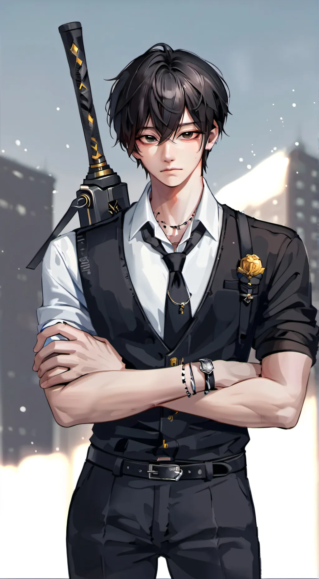 ai character: Yoru background