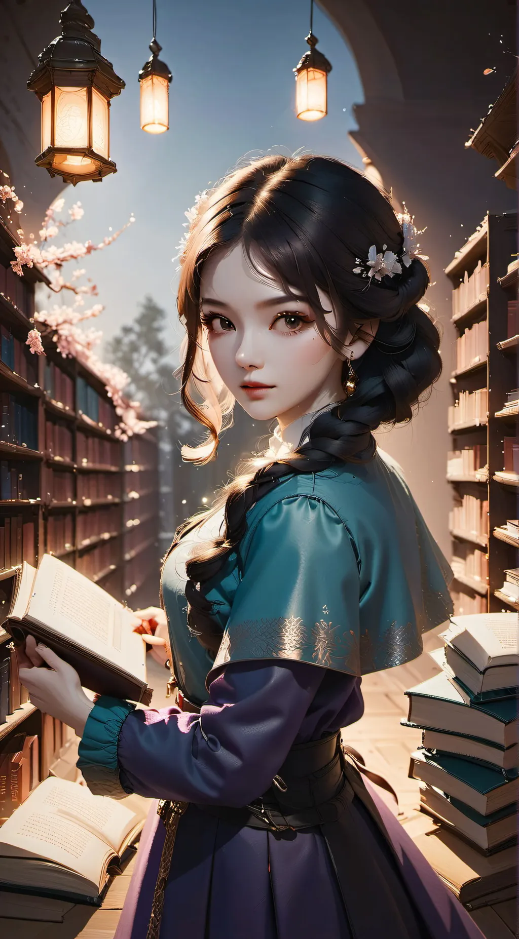 ai character: Iris background