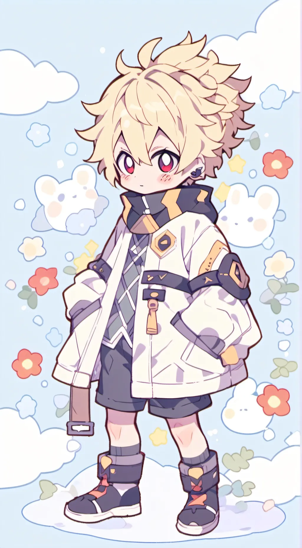 Talkie AI - Chat with baby bakugo