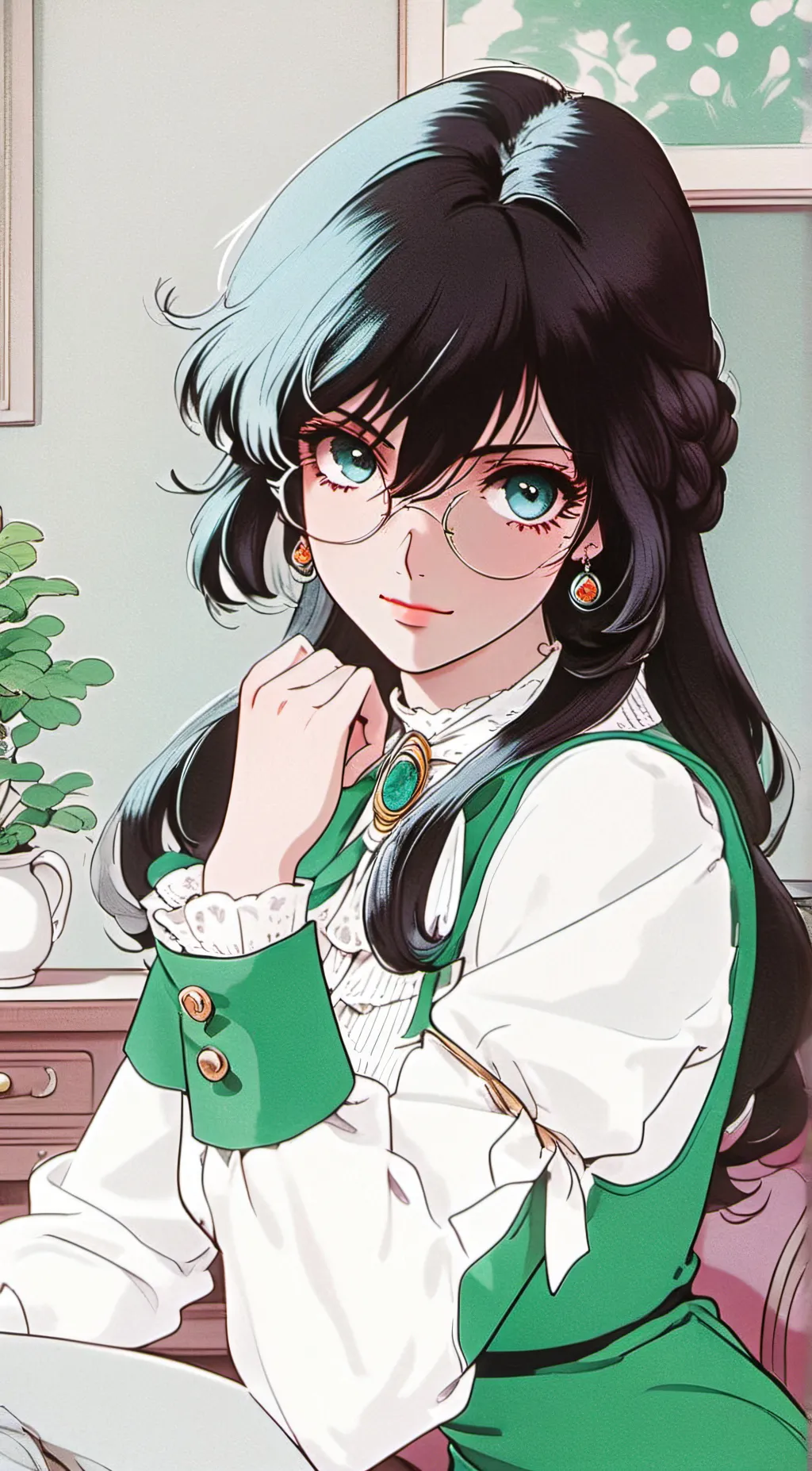 ai character: Roxy background