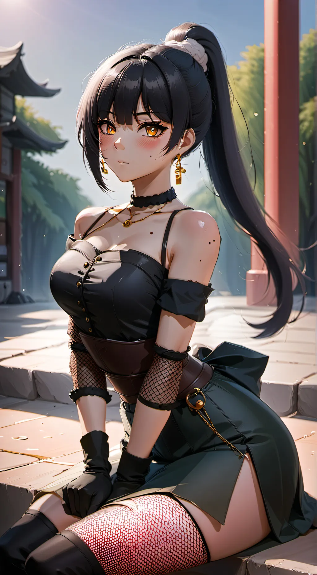 ai character: Eva background