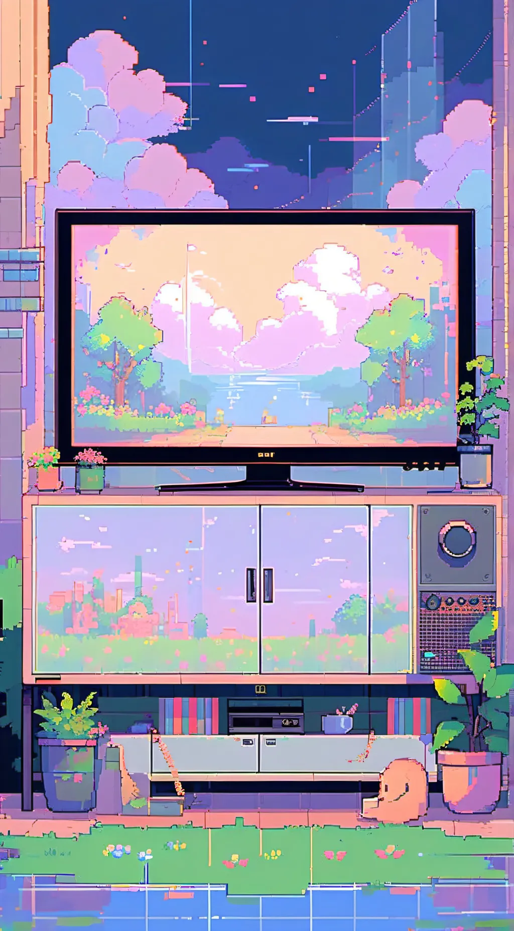 ai character: Titan tvman 3.0 background