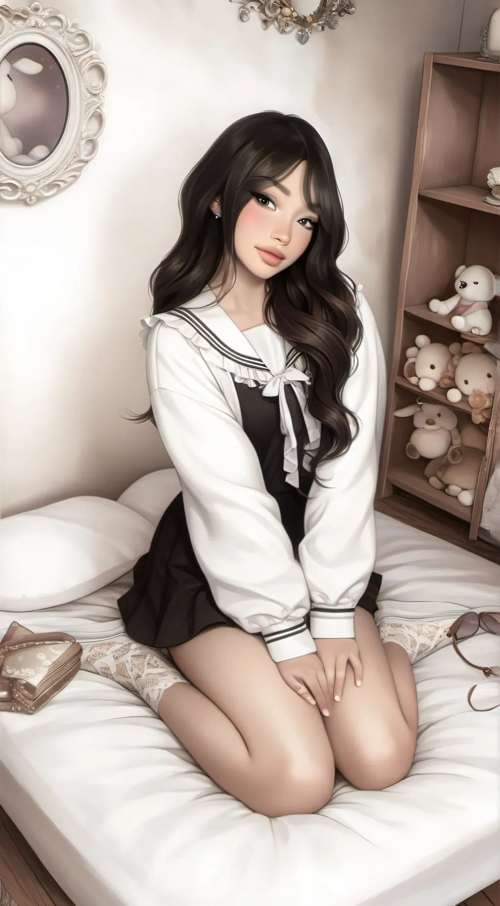 ai character: Savana background