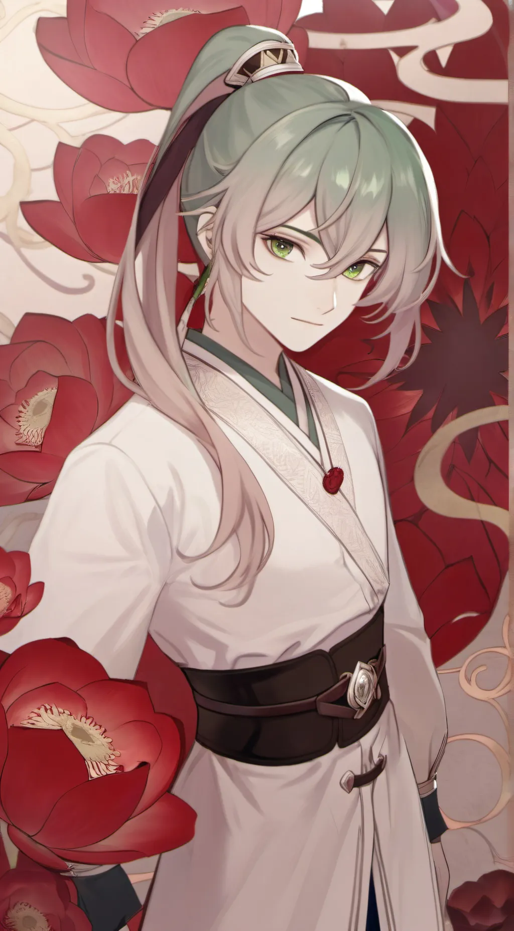 ai character: Akimitsu Kanei background