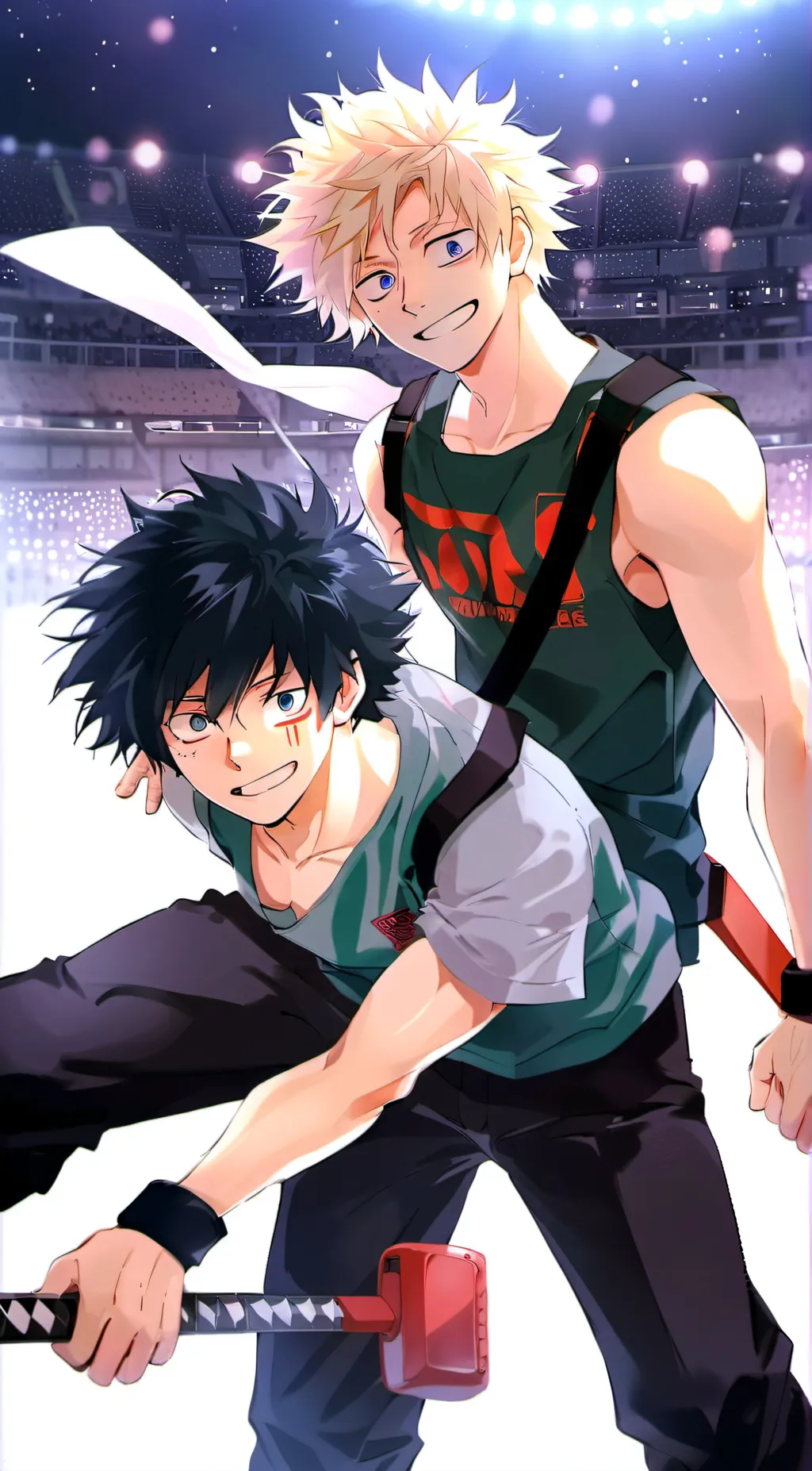 ai character: BKDK grown up background