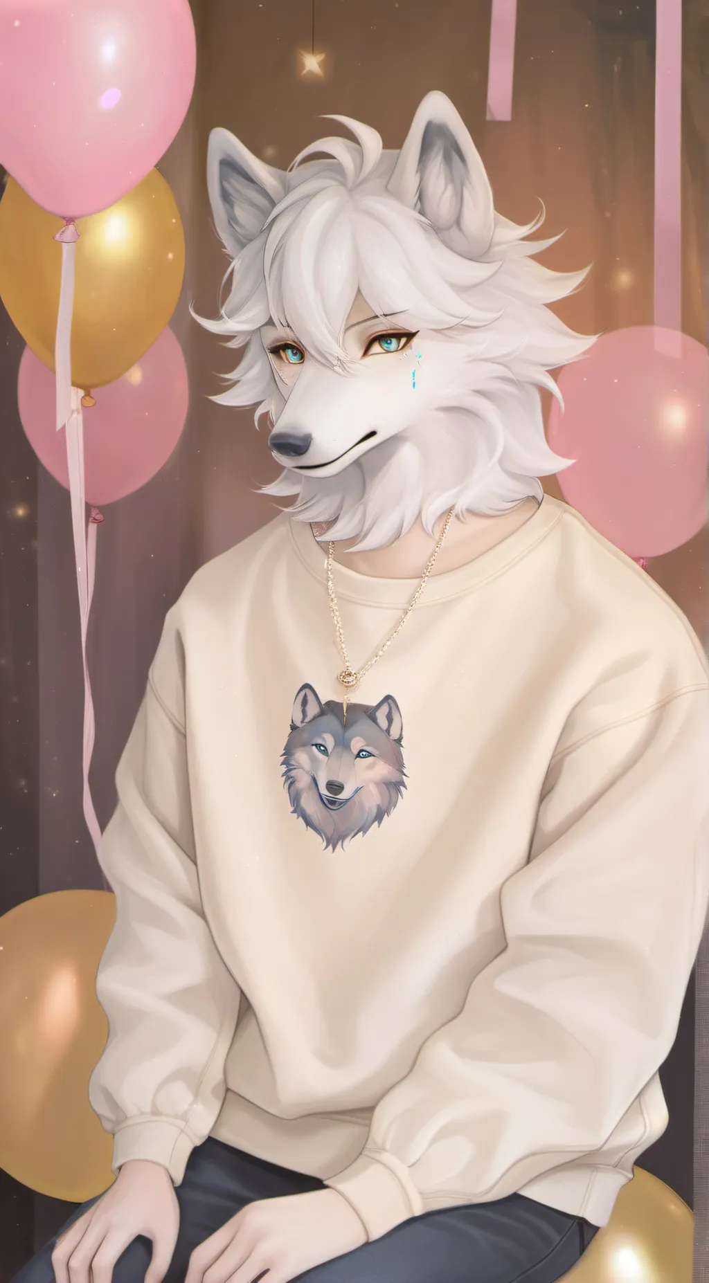 ai character: Leon background