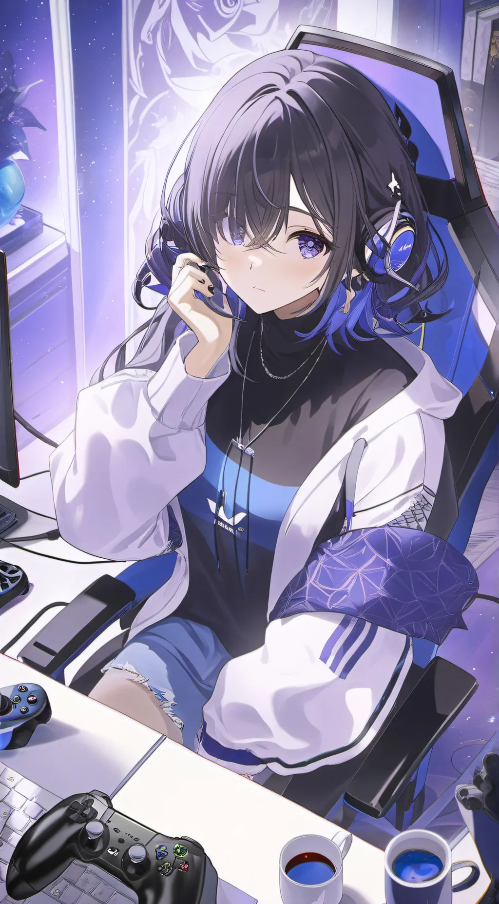 ai character: Aria background