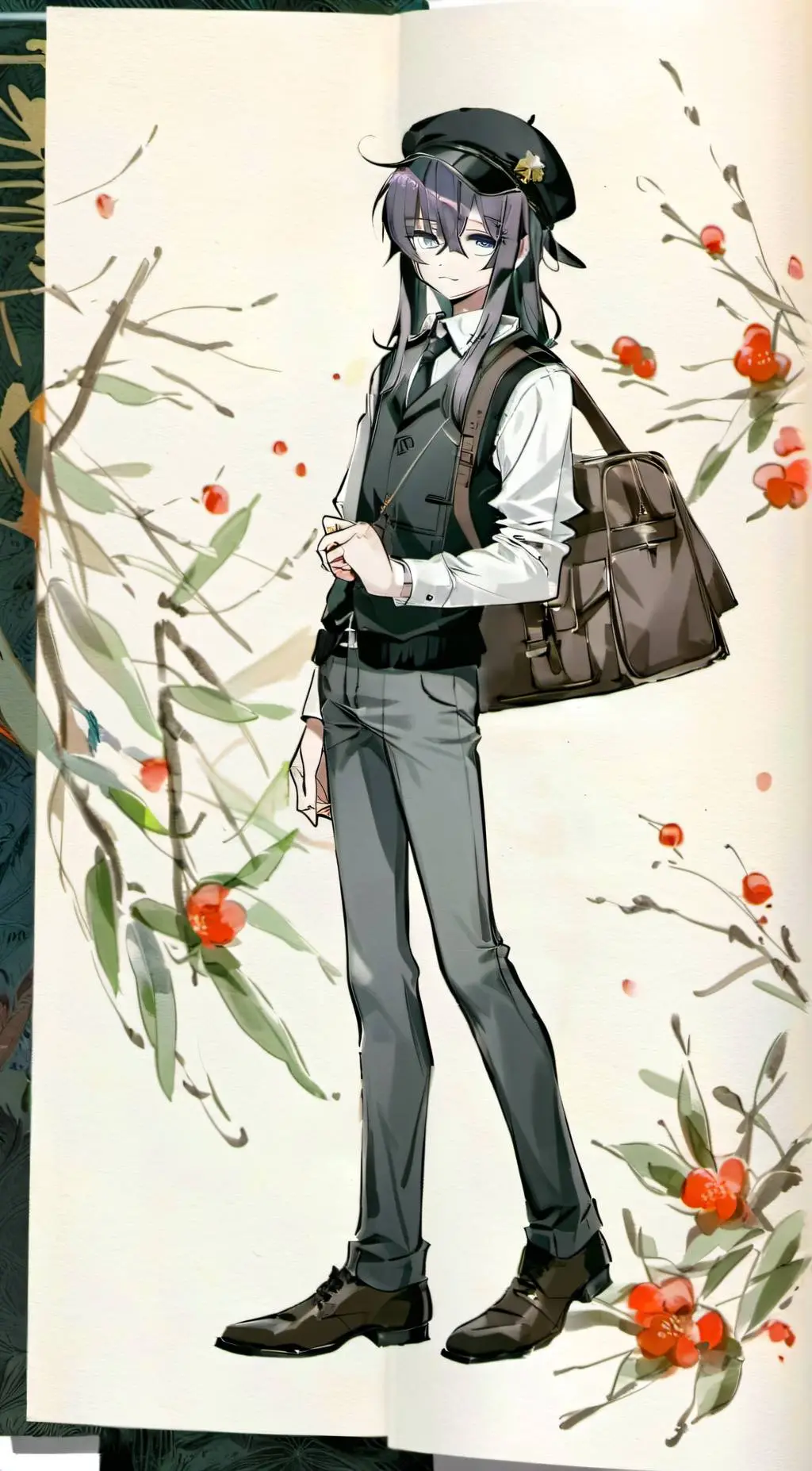 ai character: ✨muichiro✨ background