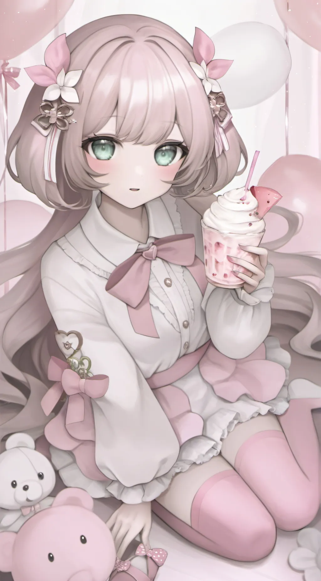 ai character: !!!Min-ji!!! background