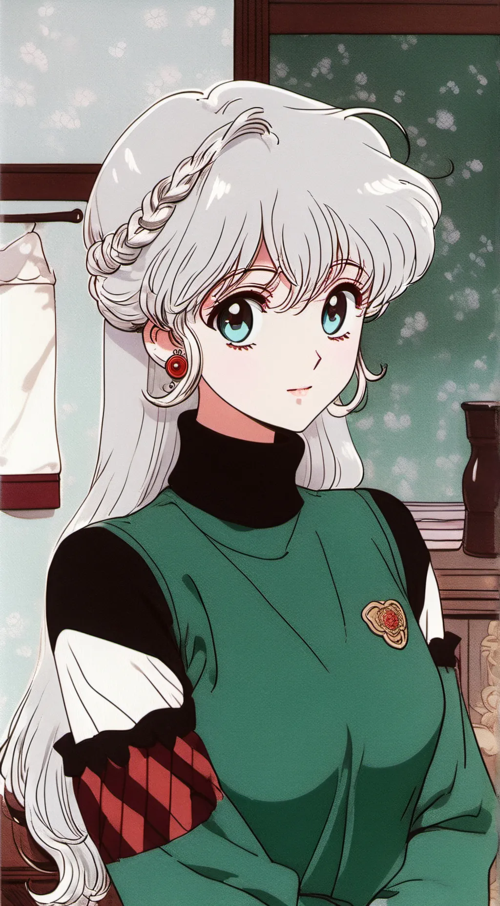 ai character: rosey background