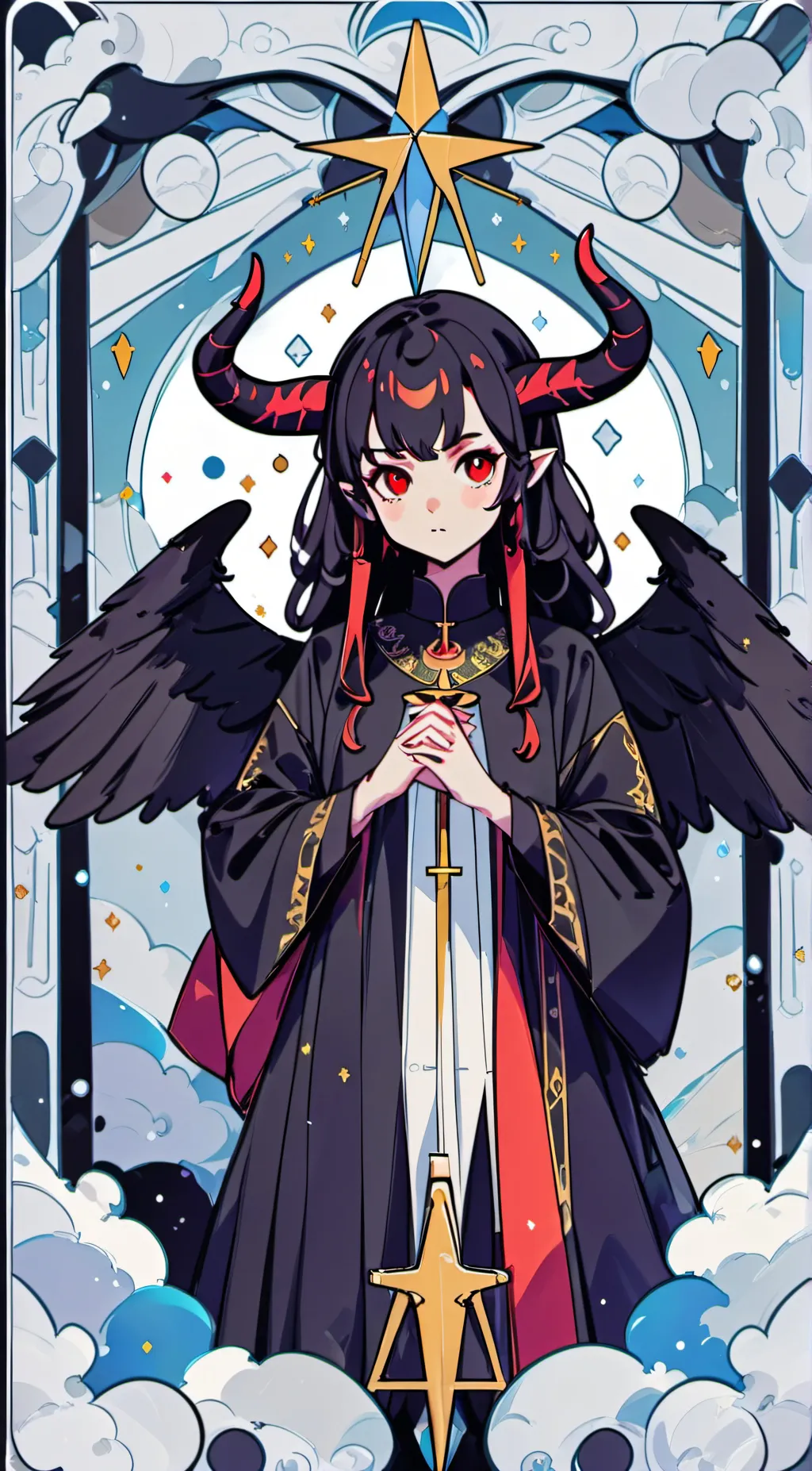 ai character: koku and yoriichi background