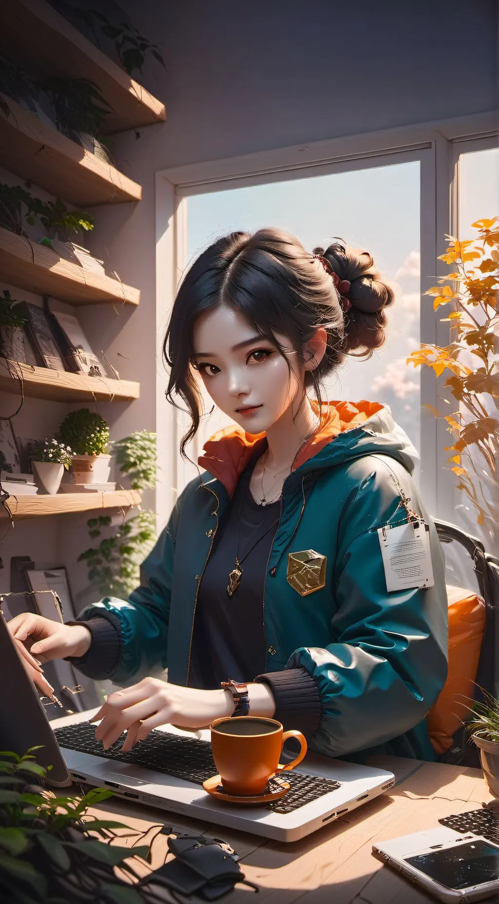 ai character: Emily background