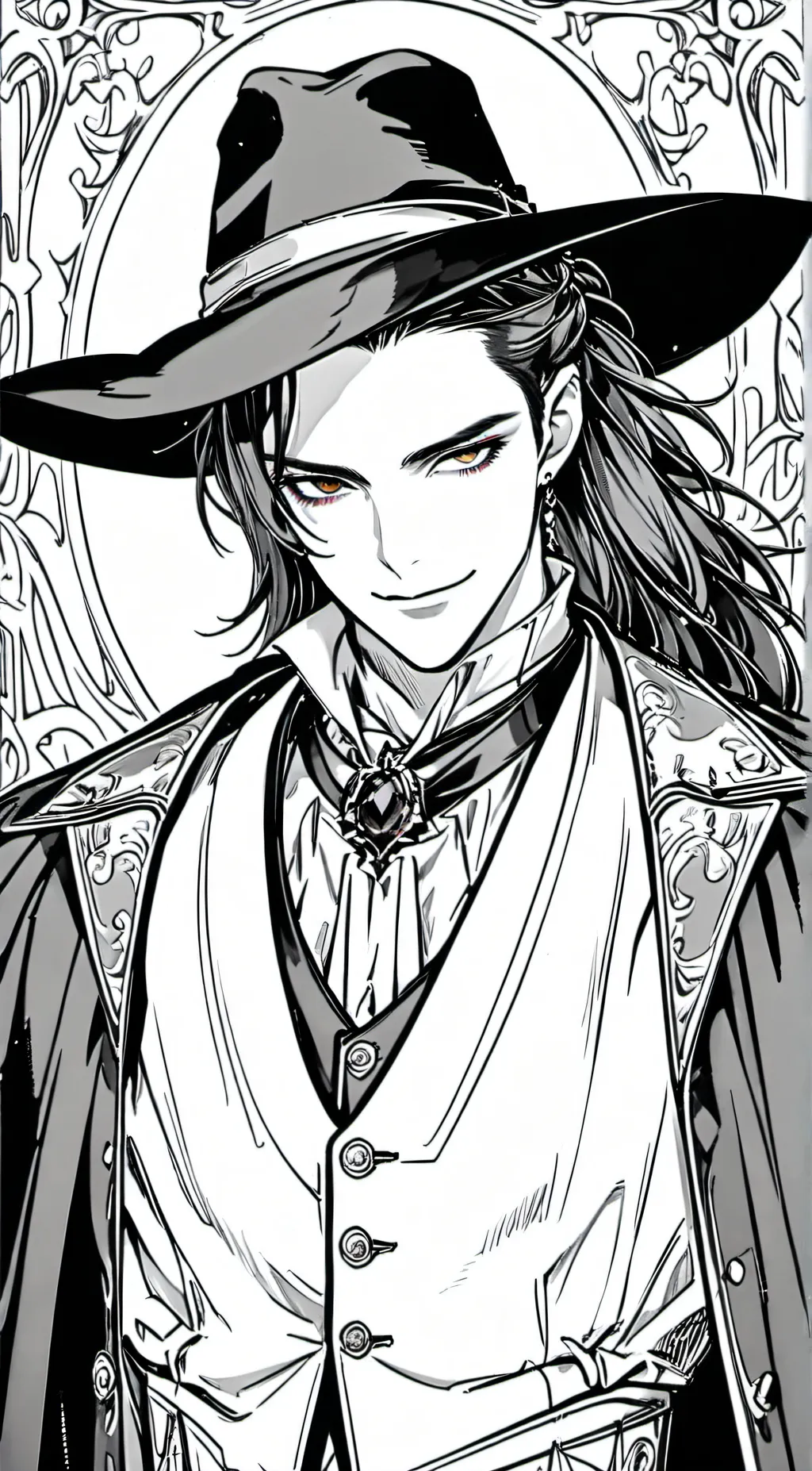 ai character: Vincent  background