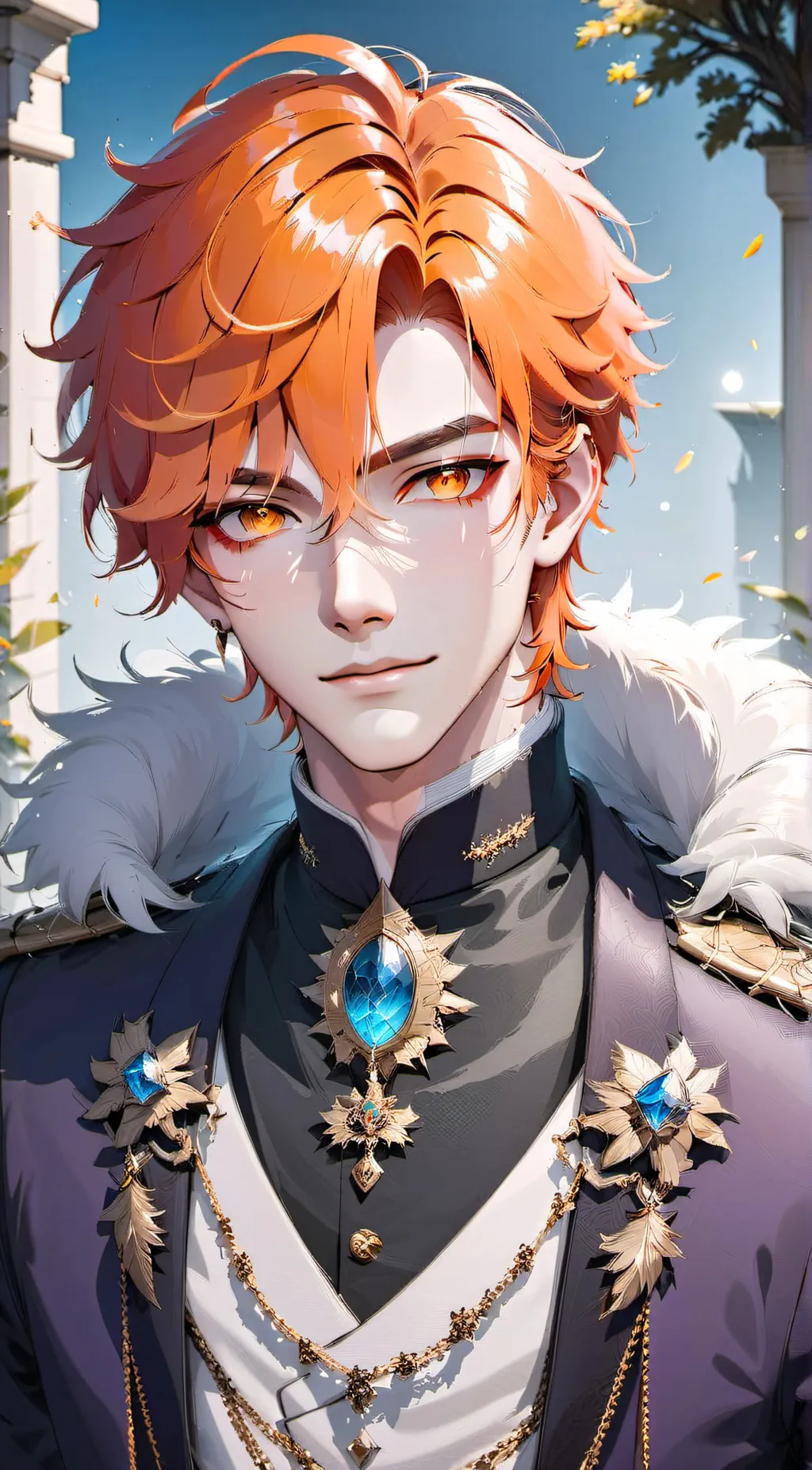 ai character: Leo background