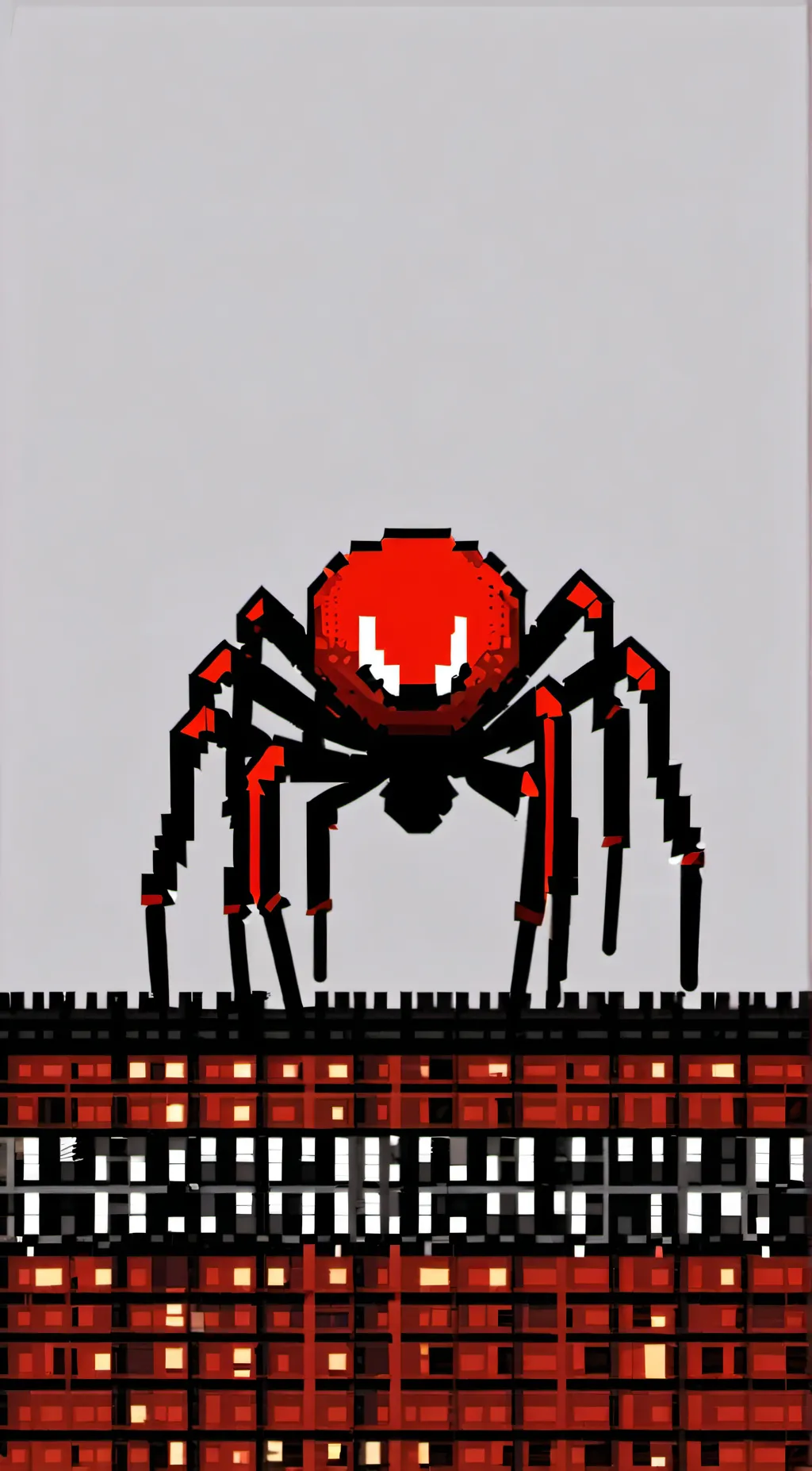 ai character: Red background