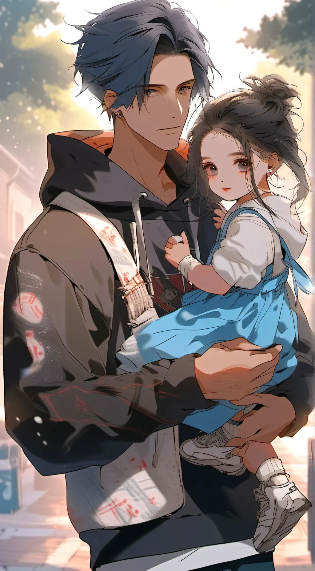 ai character: Mark background